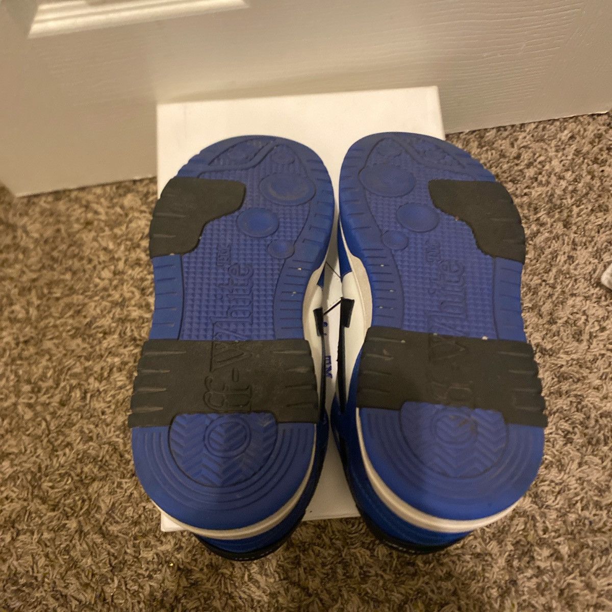 Off-White Off-White Out of Office Low 'Navy Blue Black White' Size US 9 / EU 42 - 3 Thumbnail