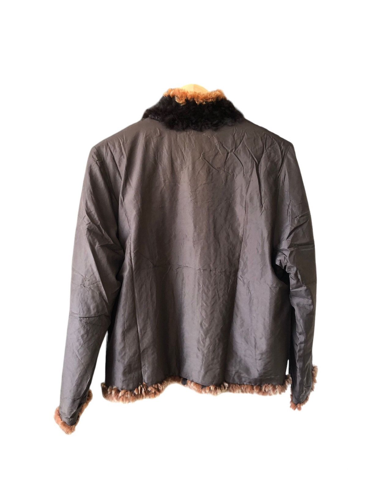 Balmain Nice🚨 Balmain Fur Spanish Rabbit Reversible Jacket Size M / US 6-8 / IT 42-44 - 4 Thumbnail