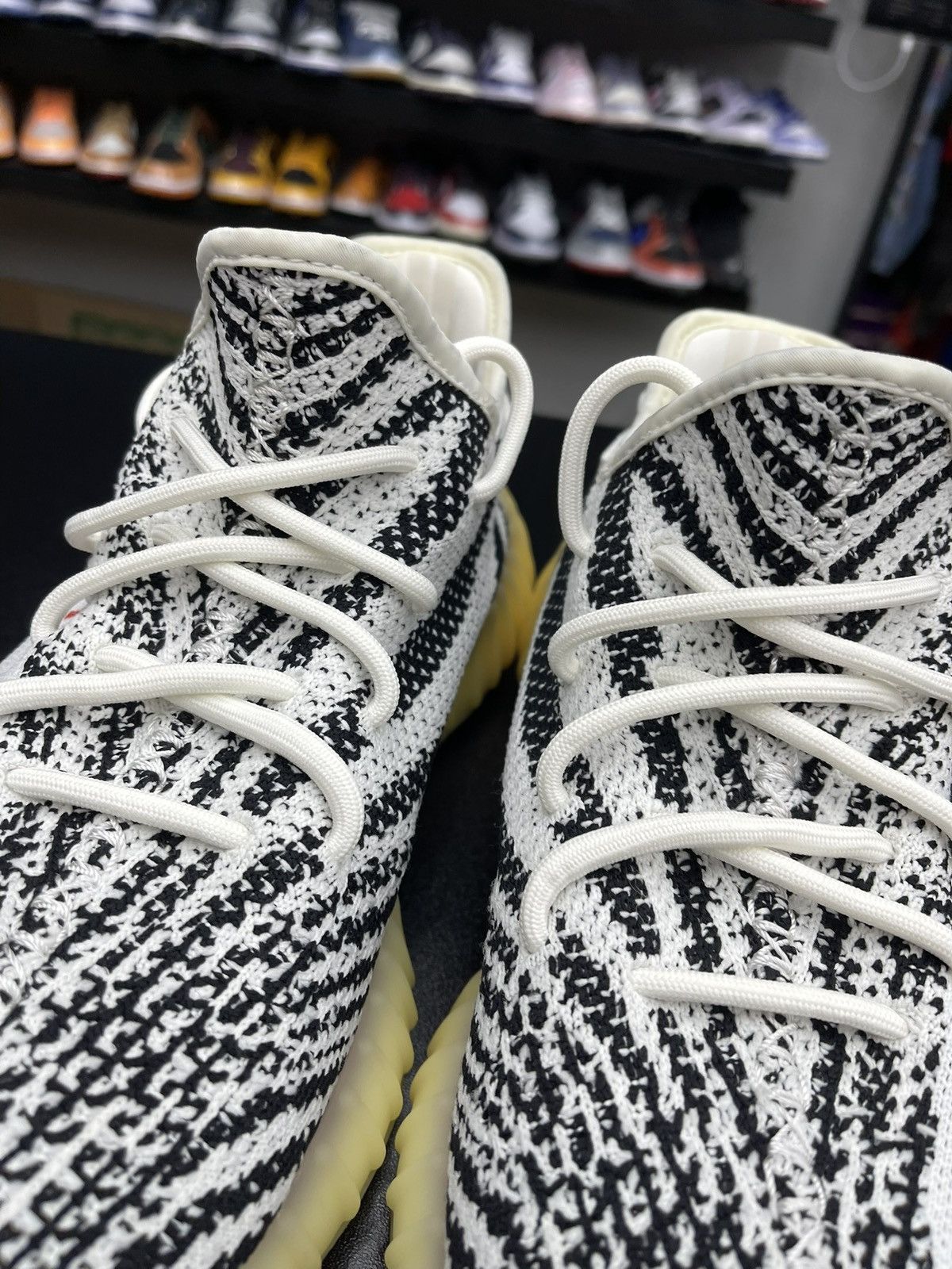 Adidas Size 11 - Adidas Yeezy Boost 350 Zebra Size US 11 / EU 44 - 6 Thumbnail