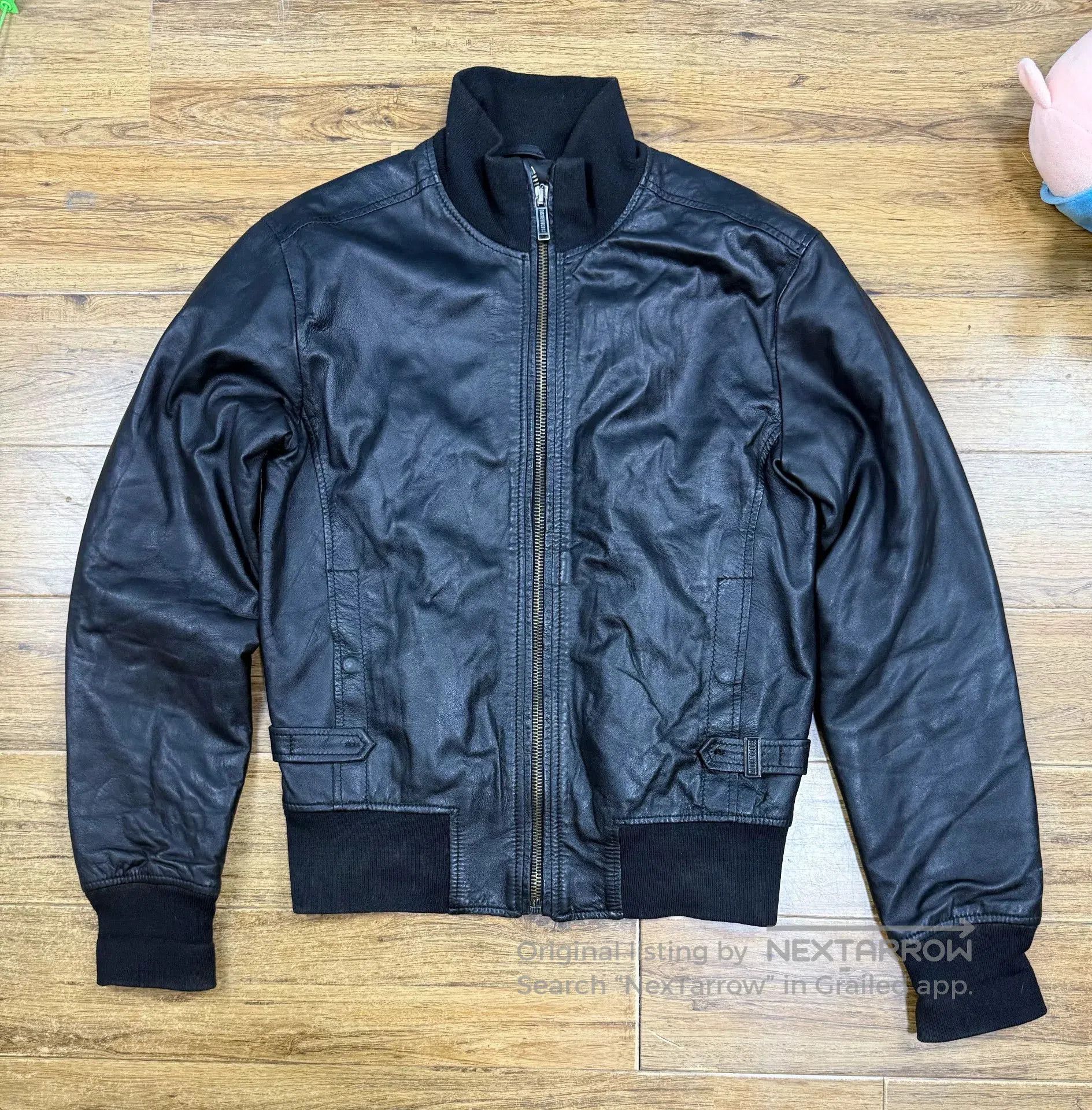 Dirk Bikkembergs Black Bikkembergs Men's Leather Jacket. Size US M / EU 48-50 / 2 - 1 Thumbnail
