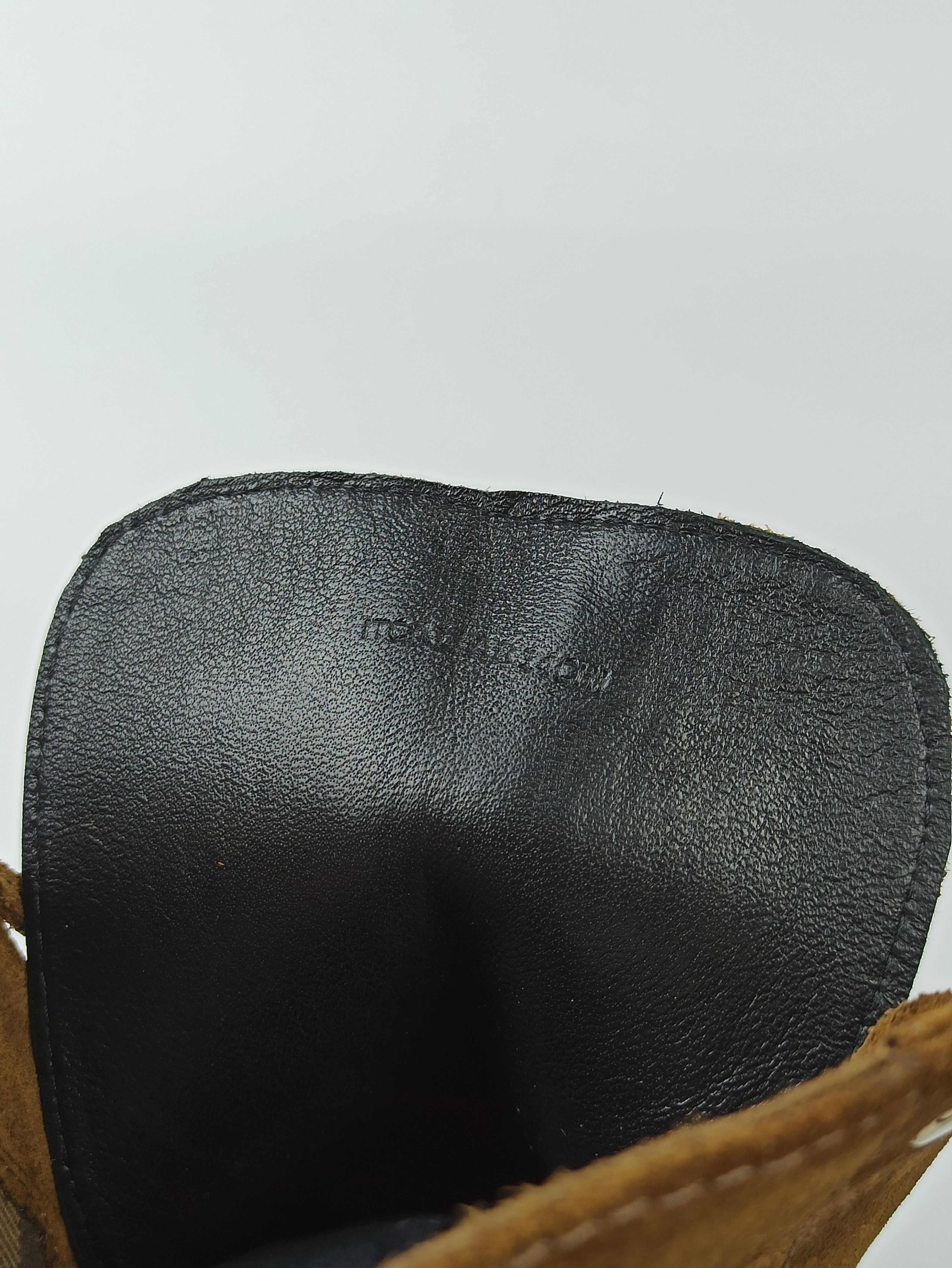 Burberry Burberry Suede Wedge Ankle Boots Size US 7.5 / IT 37.5 - 8 Thumbnail