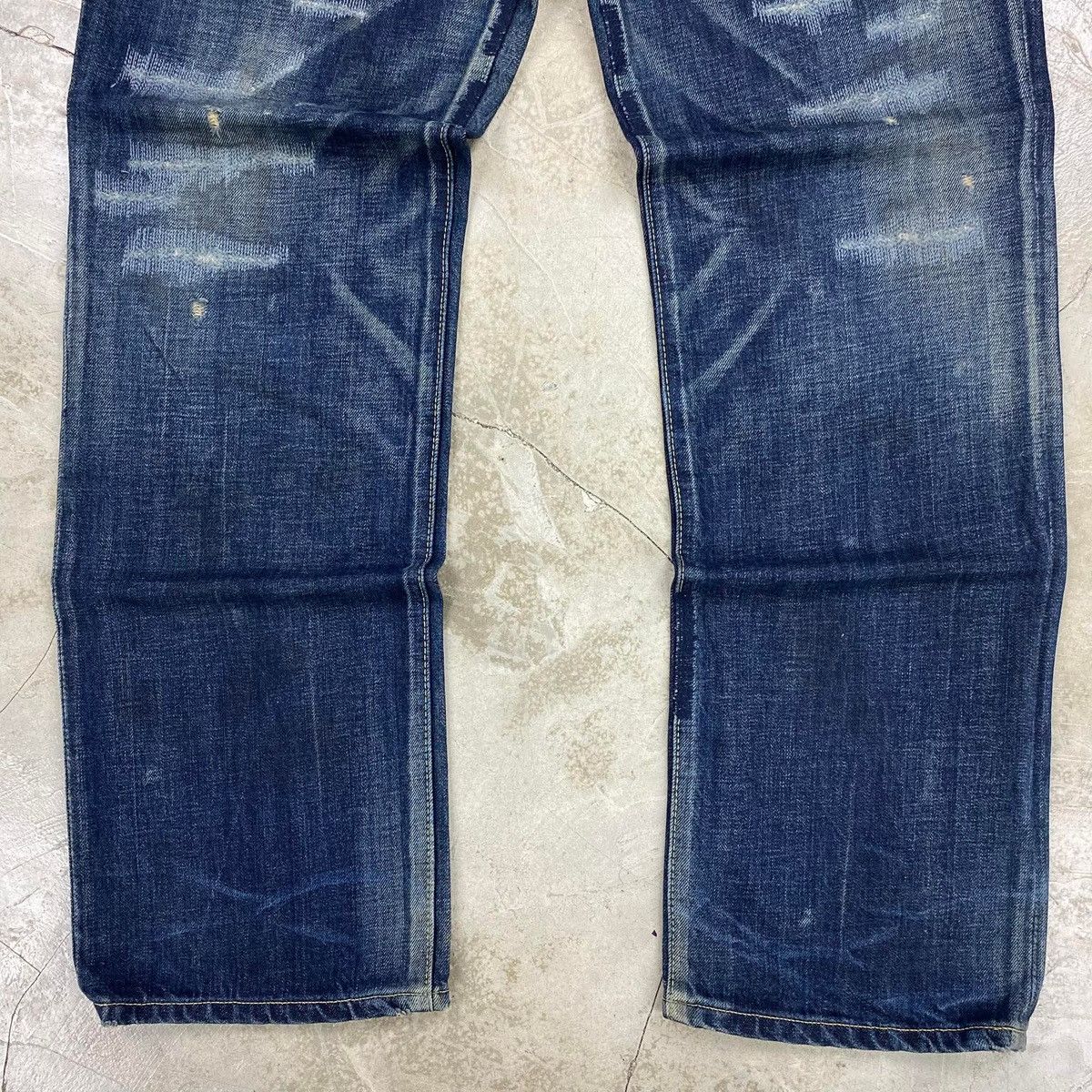 Wtaps SS2013 Look Book ‘PHILOSOPHY’ Blues Trash Denim Pants Size US 32 / EU 48 - 5 Thumbnail