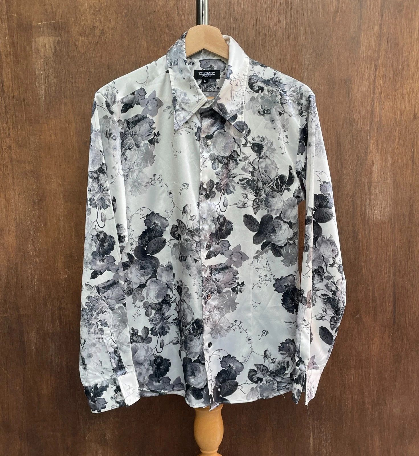 Tornado Mart TORNADO MART Flower OVP Shirt Size US L / EU 52-54 / 3 - 1 Thumbnail