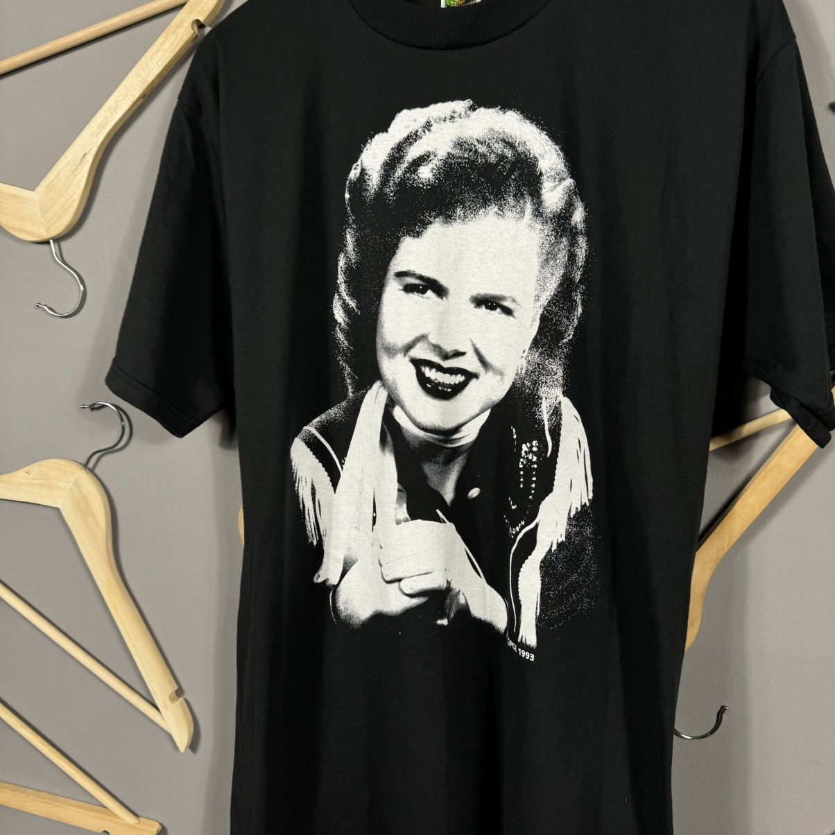 Band Tees Vintage 1993 Patsy Cline T-shirt Size US L / EU 52-54 / 3 - 3 Thumbnail