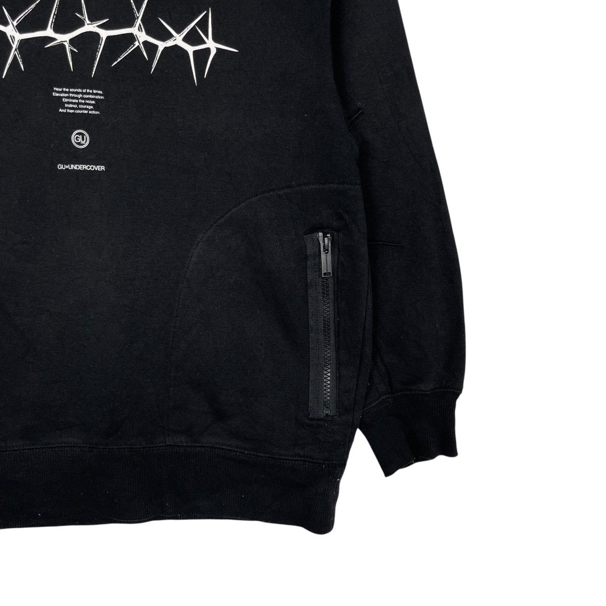GU × Undercover GU Undercover Freedom Noise Sweatshirt Size US XS / EU 42 / 0 - 4 Thumbnail