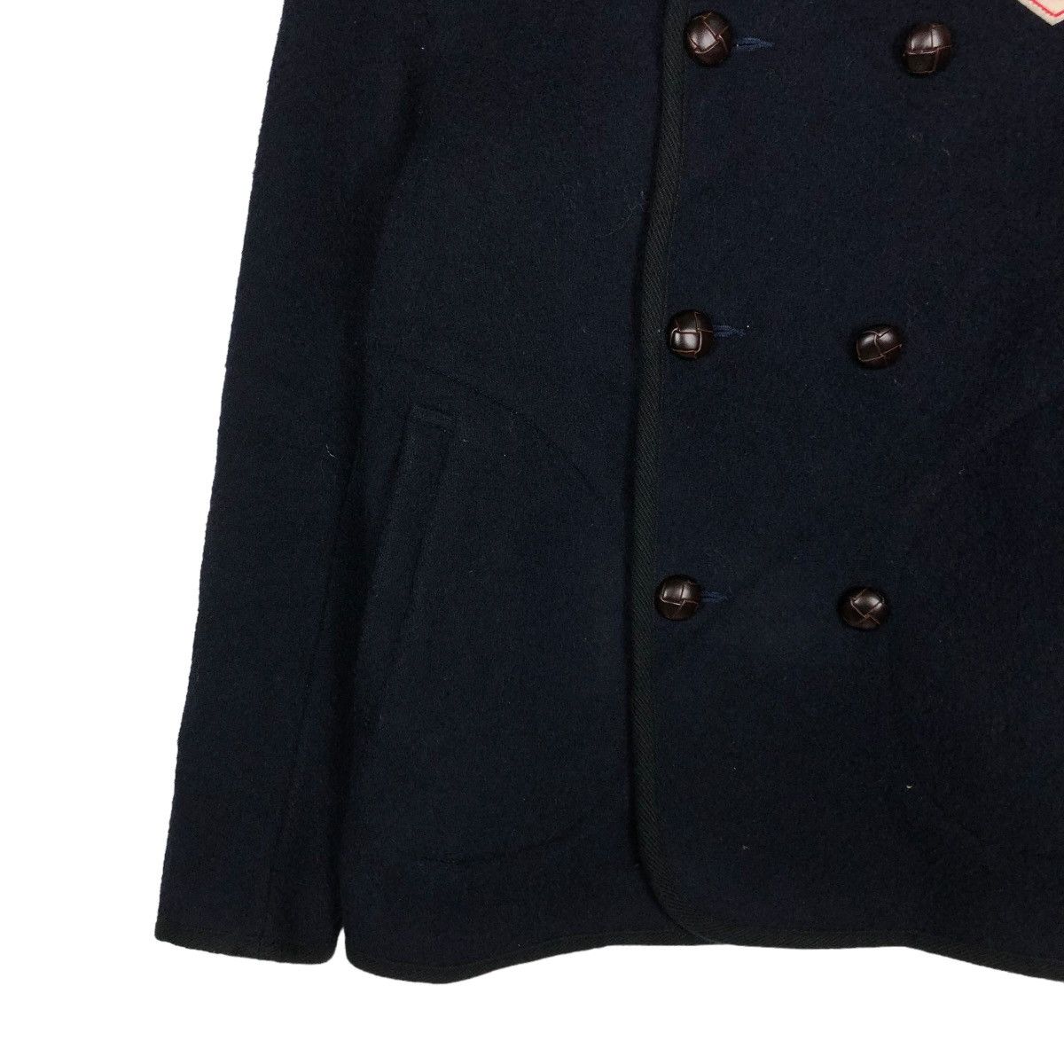 Danton × Japanese Brand 🔥CROPPED WOOL BIKER JACKET DANTON JAPAN ISSEY MIYAKE Size US S / EU 44-46 / 1 - 6 Thumbnail