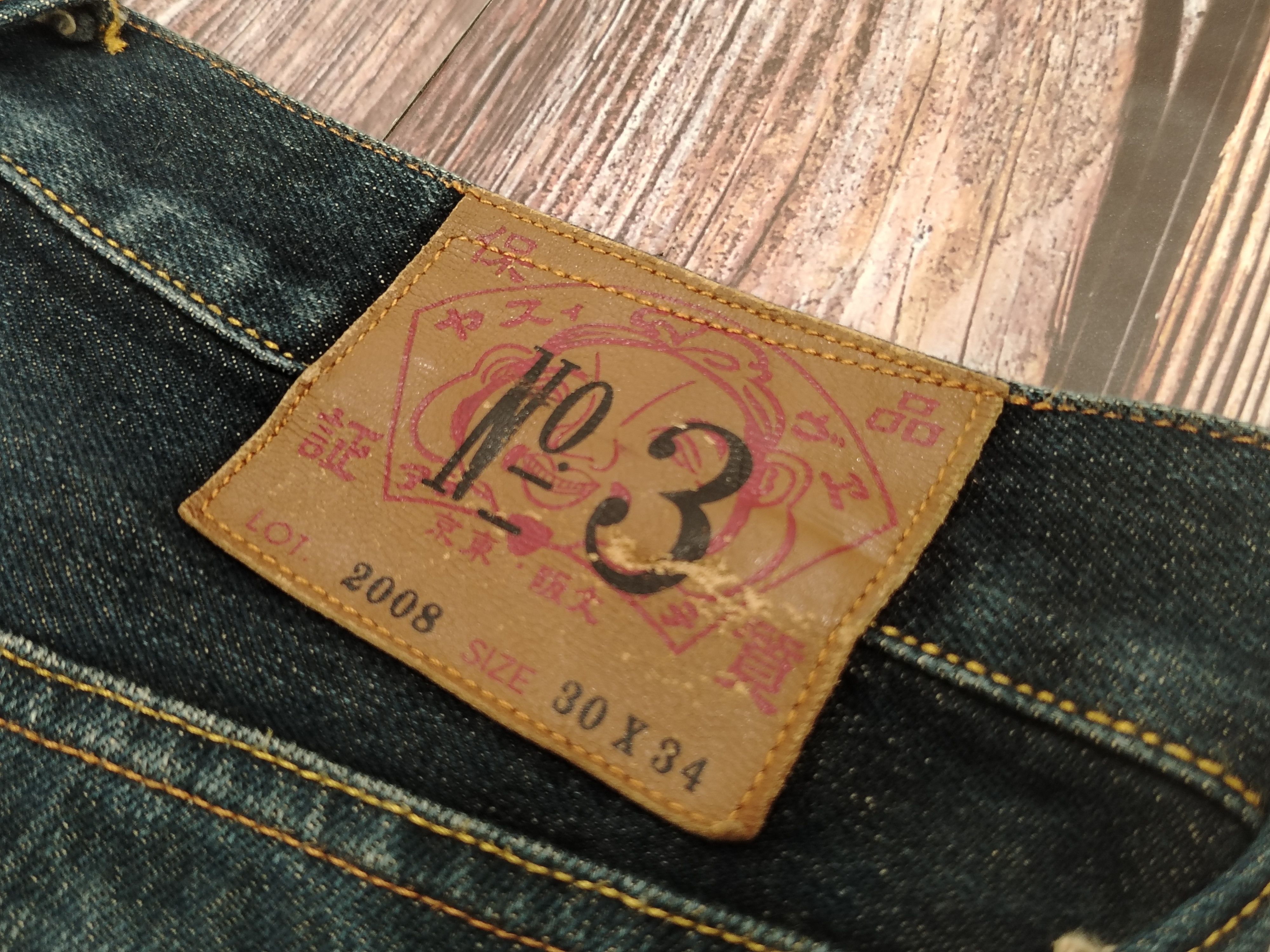Evisu EVISU Jeans Vintage GB Flag Daicock Size US 30 / EU 46 - 23 Thumbnail