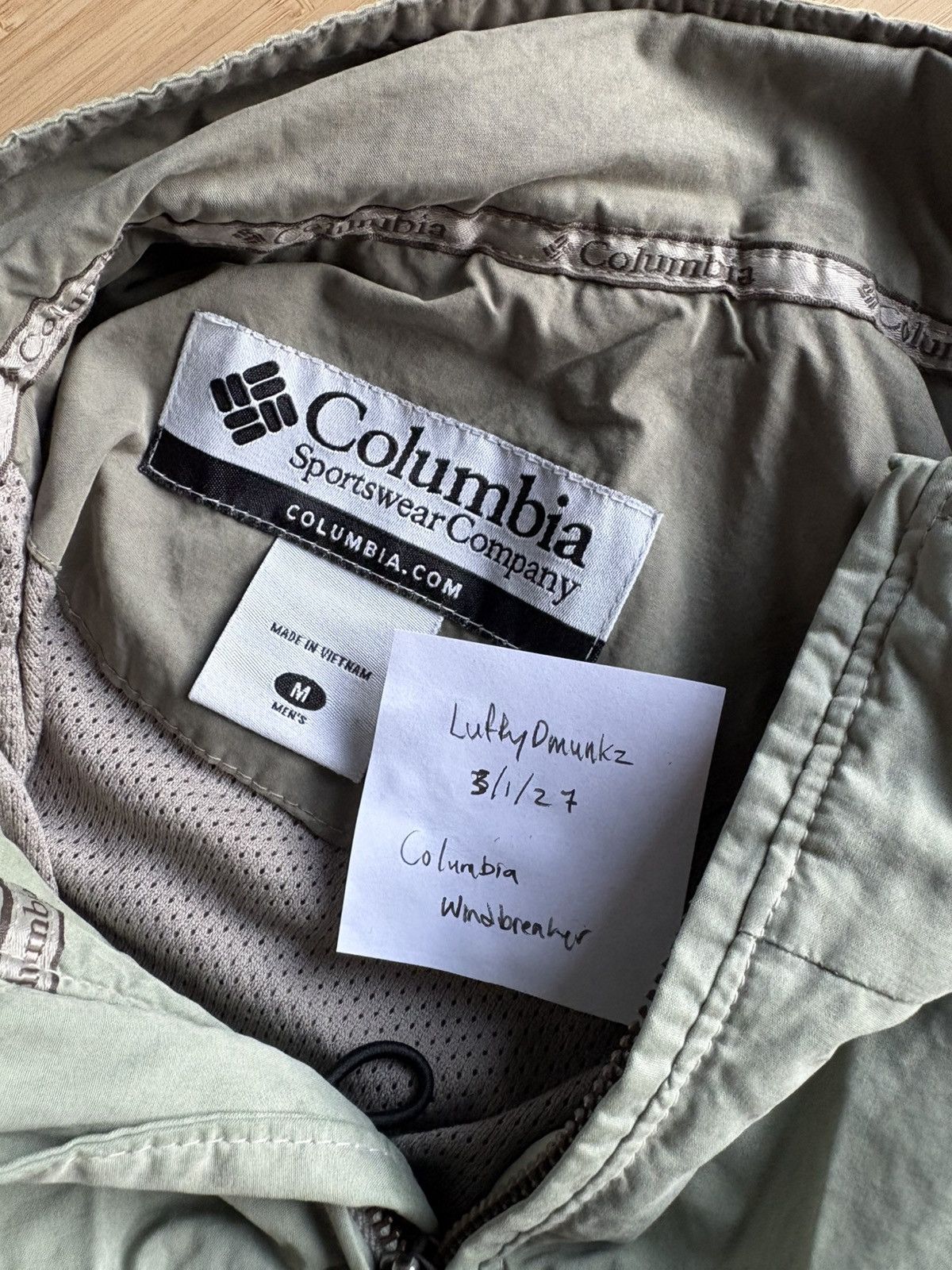 Columbia Columbia Windbreaker Size US M / EU 48-50 / 2 - 8 Thumbnail