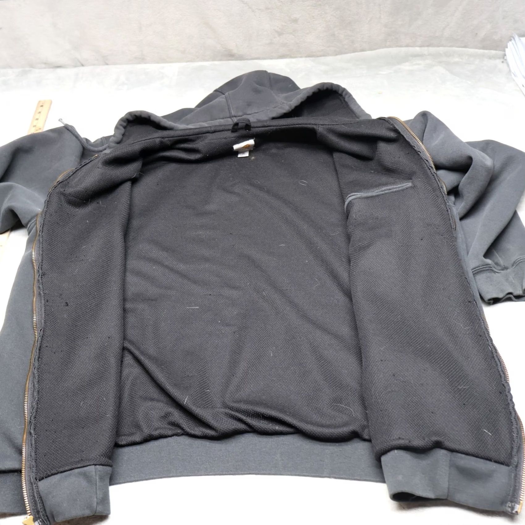 Carhartt Carhartt Jacket Mens XL Tall Black Hood Workwear Thermal Heavy Rain Defender Size US XL / EU 56 / 4 - 7 Thumbnail