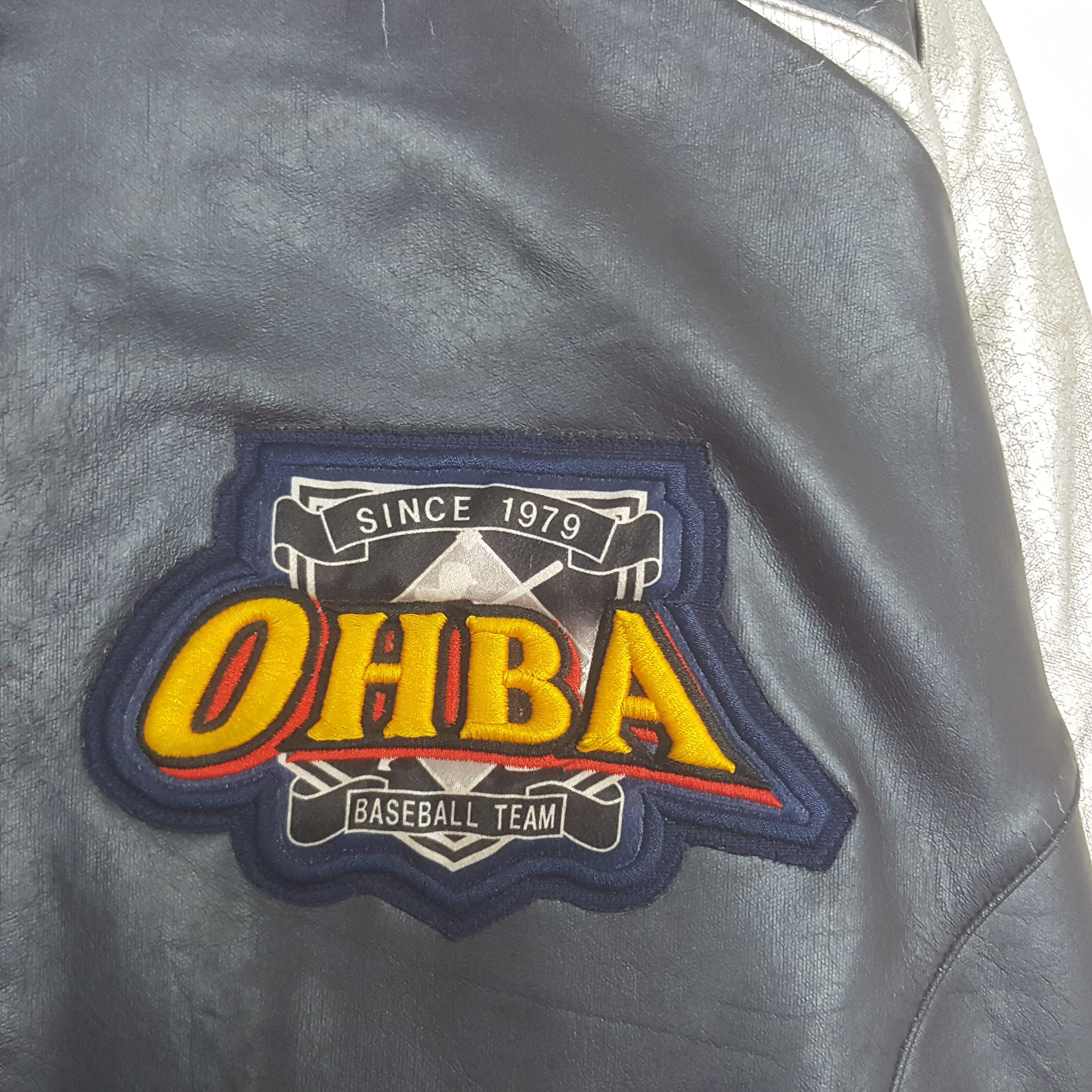 MLB Vintage Mizuno OHBA Baseball Team Varsity Jacket C307N2 Size US XL / EU 56 / 4 - 3 Thumbnail