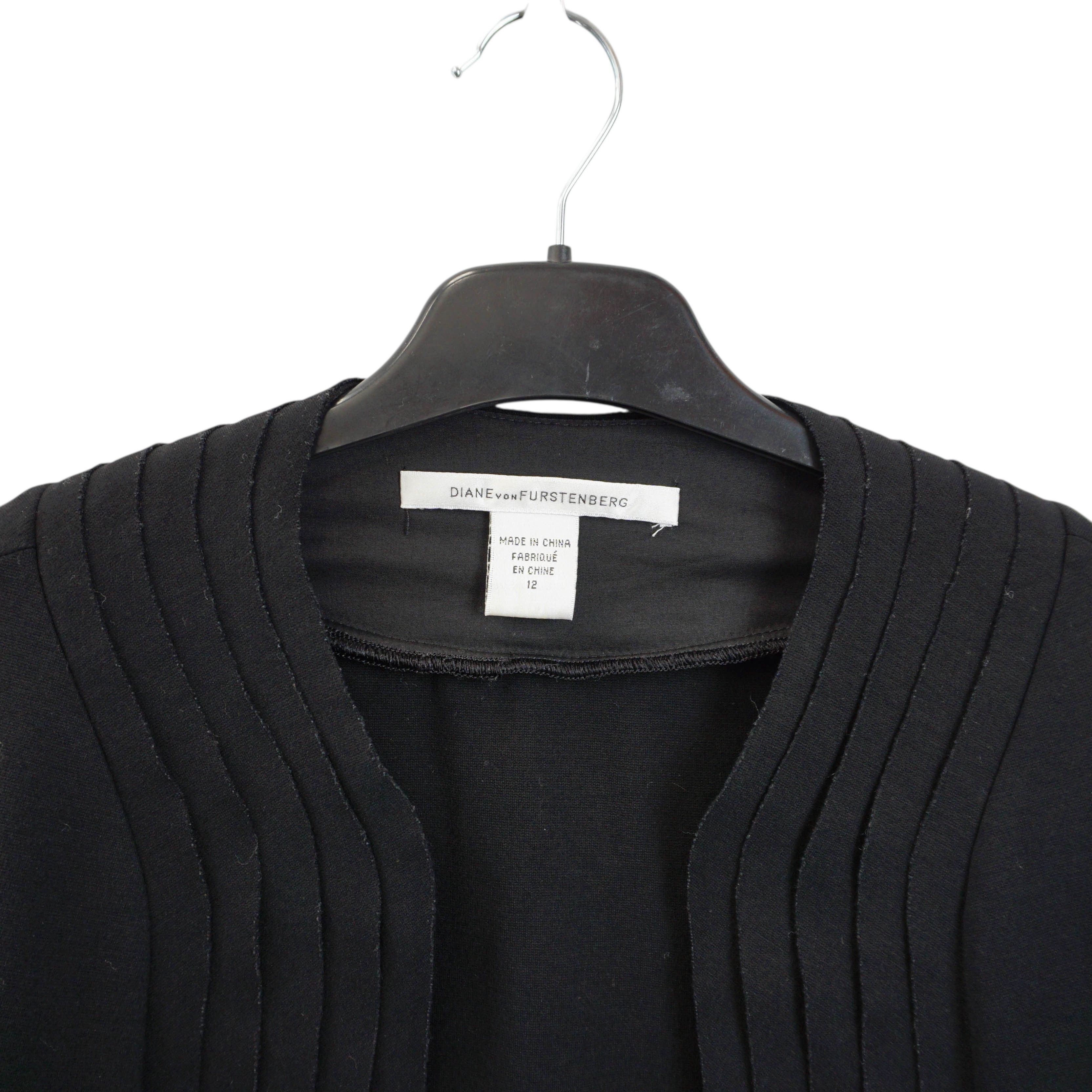 Diane von Furstenberg Archive Designer Blazer Size M / US 6-8 / IT 42-44 - 2 Thumbnail