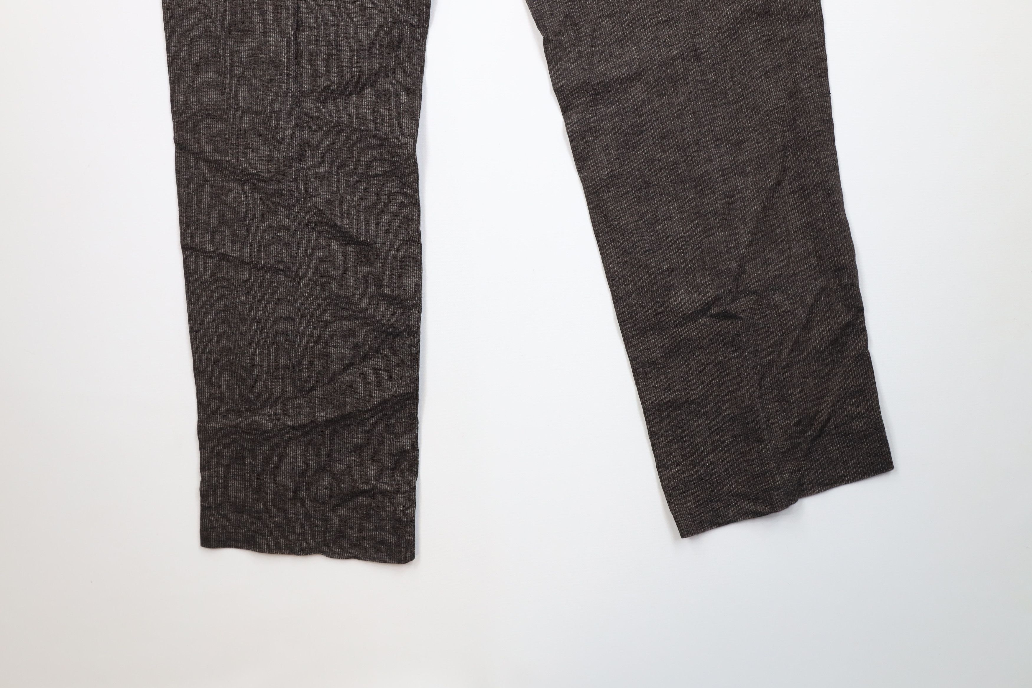 Banana Republic Vintage Y2K Banana Republic Linen Pinstriped Wide Leg Pants Size US 34 / EU 50 - 14 Thumbnail