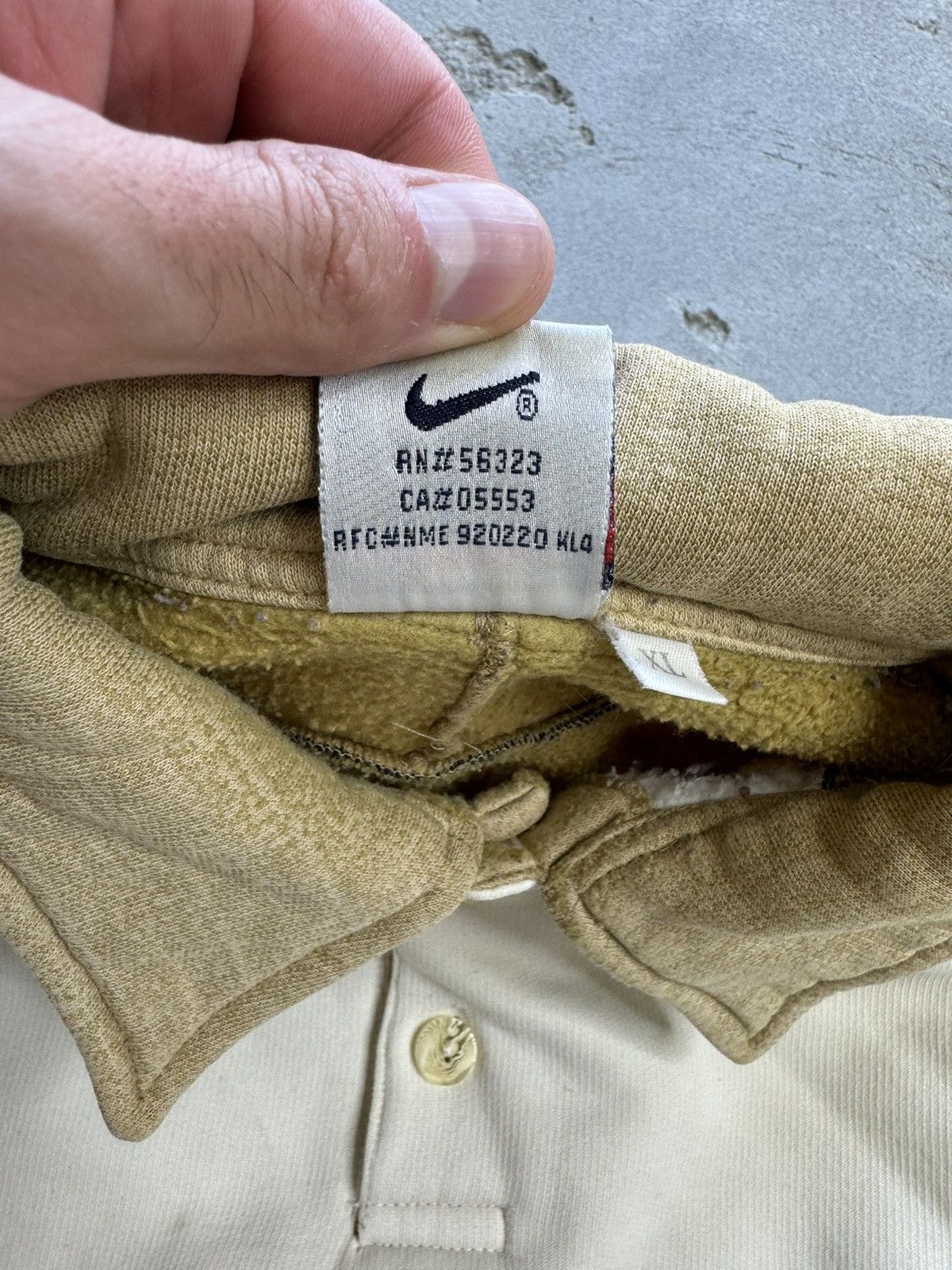 Nike × Vintage Sweatshirt Nike Vintage Basic Logo Outdoor Drip Style 90s Size US XL / EU 56 / 4 - 7 Thumbnail