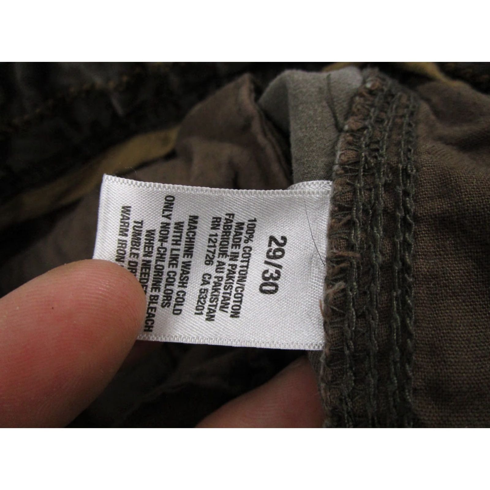 Vintage VINTAGE Aeropostale Pants Men’s 29x30 Khakis Slim Straight Leg Brown Cotton Spandex Casual Mens Size 29 Inseam 30” Size US 29 - 5 Thumbnail
