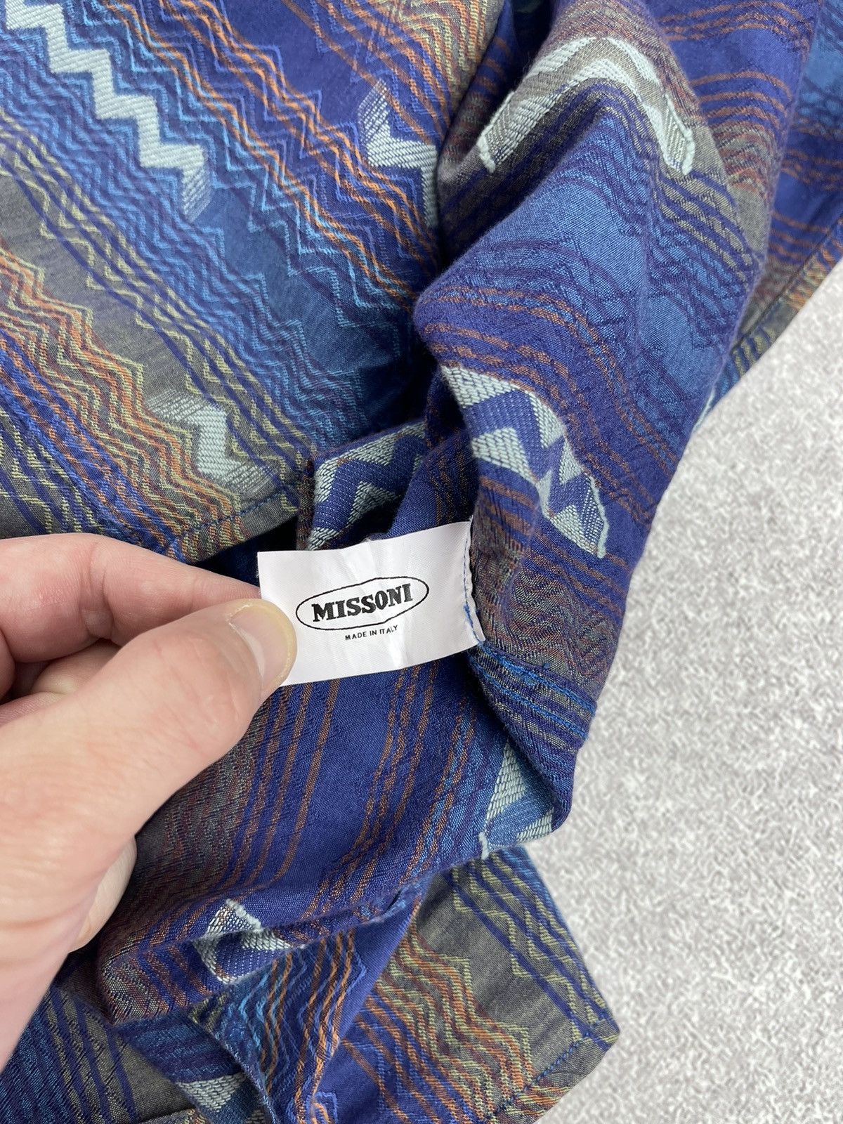 Missoni Vintage Missoni Sport Long Sleeve Shirt Size 52 Size US L / EU 52-54 / 3 - 8 Thumbnail
