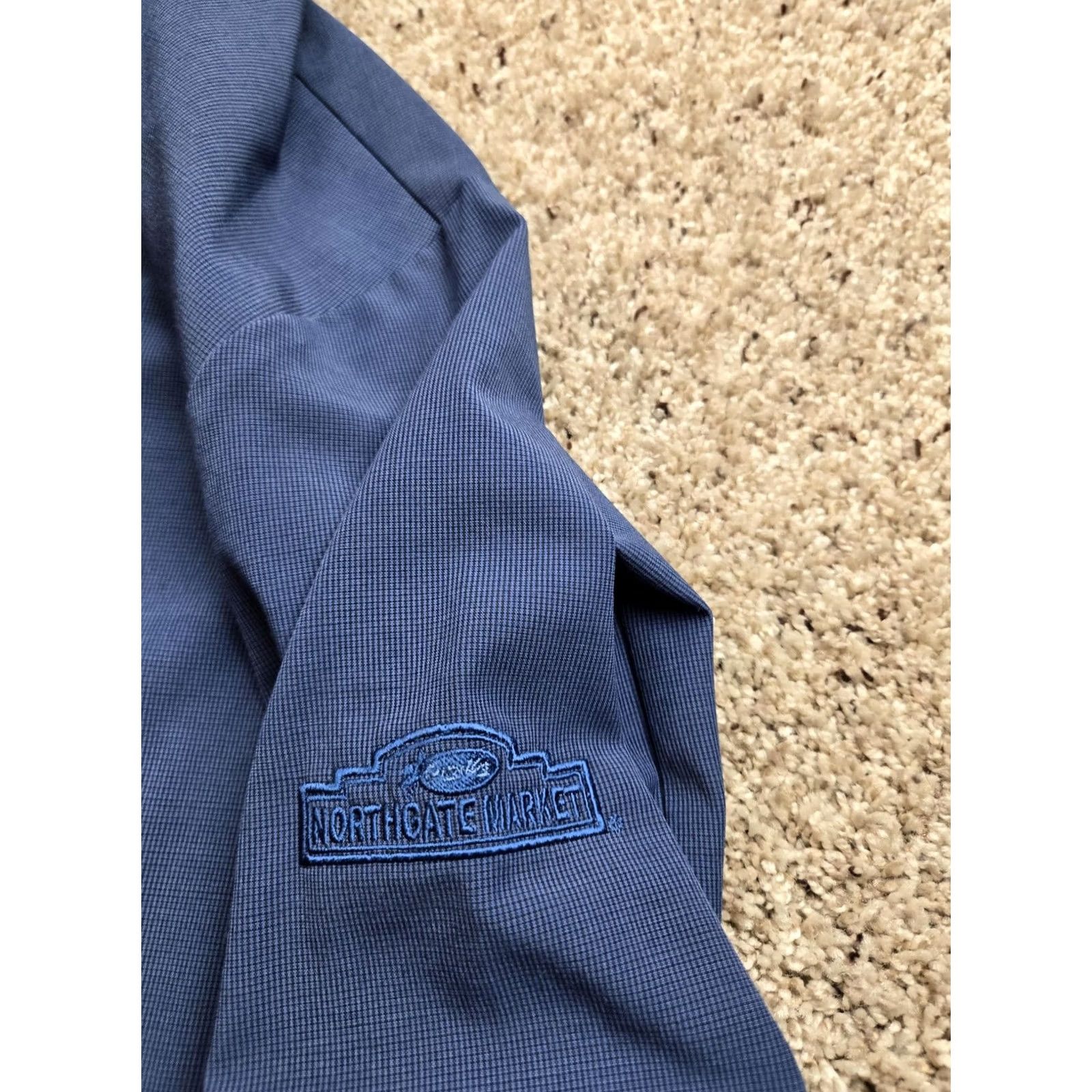 TravisMathew Travis Mathew Jacket Mens M Blue Full Zip Windbreaker Golf Stretch Size US M / EU 48-50 / 2 - 3 Thumbnail