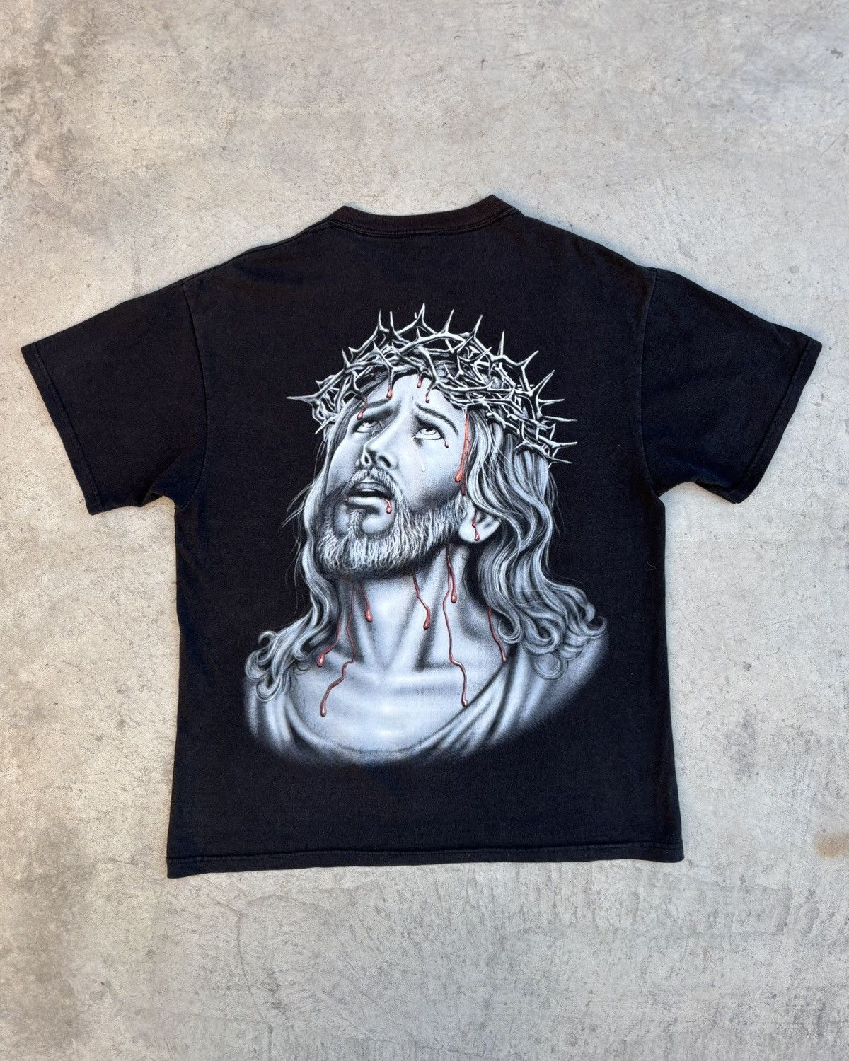 Vintage Jesus Crown of Thorns Y2K Size US L / EU 52-54 / 3 - 1 Thumbnail