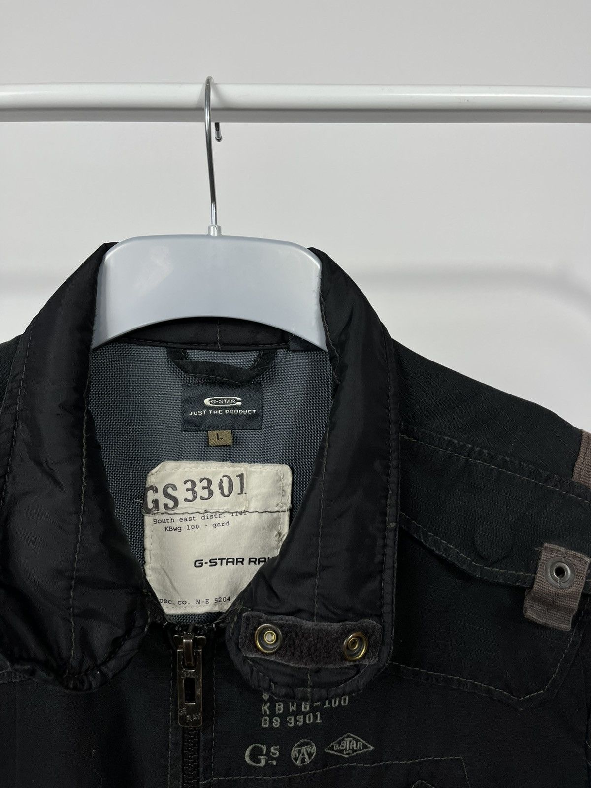 G-Star G-Star RAW GS3301 Tactical Jacket L w/ Big Back Logo Size US L / EU 52-54 / 3 - 4 Thumbnail