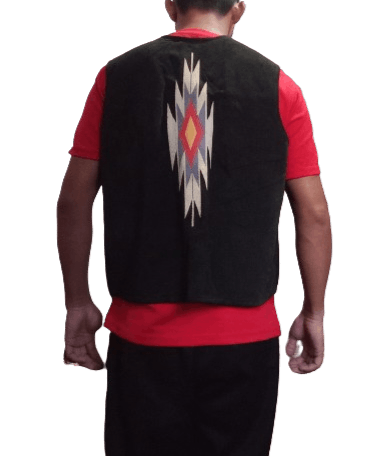 Leather Chimayo / native / navajo Vest vintage suede leather Size US M / EU 48-50 / 2 - 8 Thumbnail