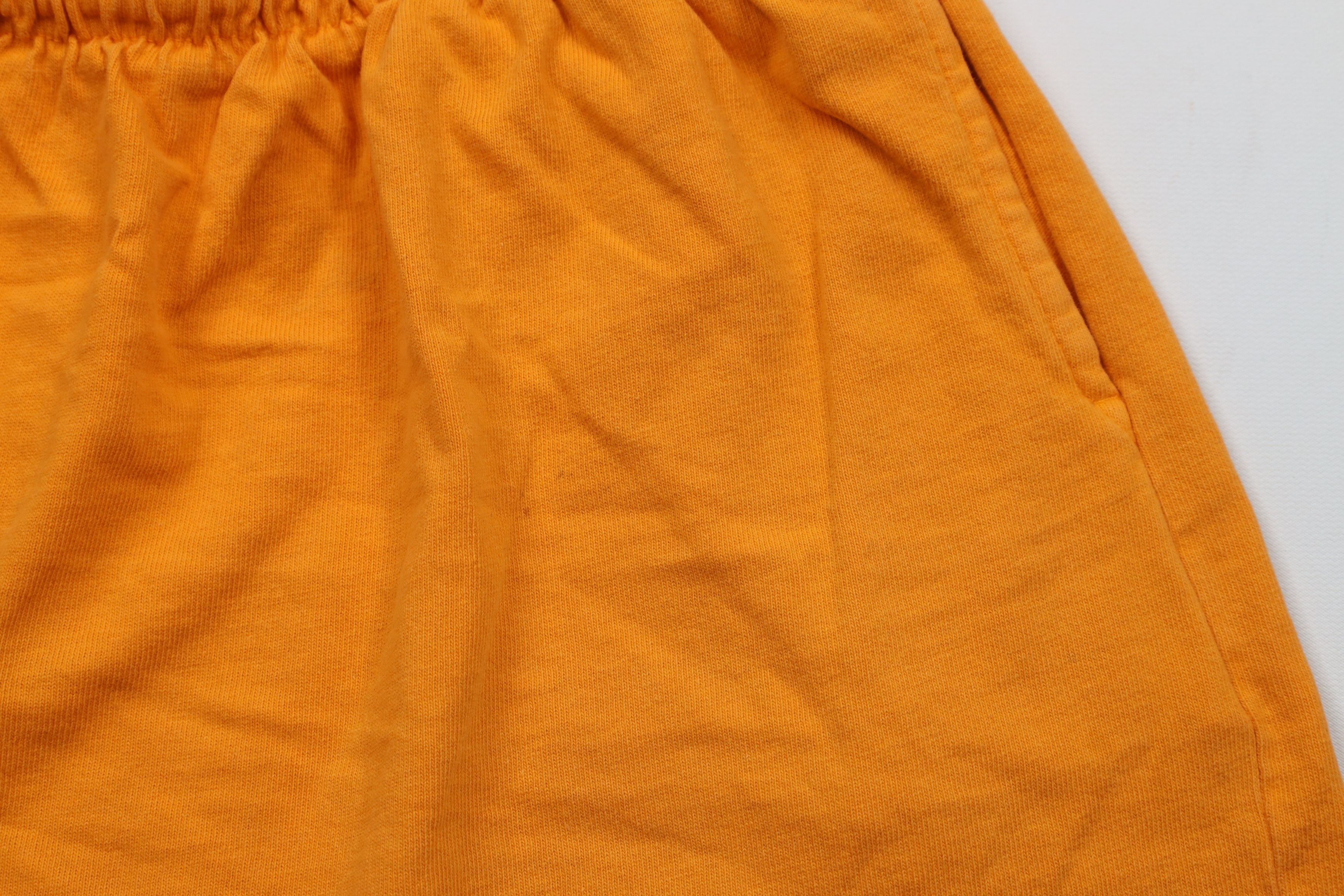 Vintage Vintage 90s Streetwear Cotton Above Knee Shorts Orange USA Size US 34 / EU 50 - 5 Thumbnail