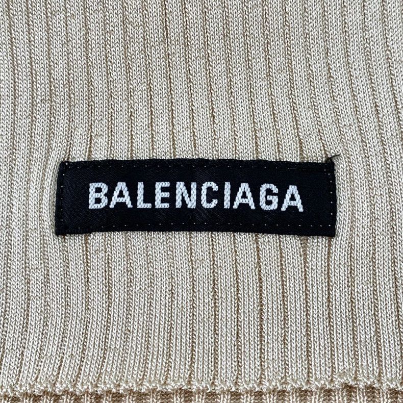 Balenciaga Balenciaga Apricot Letter Long Sleeve Crew Neck Long Sleev Size S / US 4 / IT 40 - 5 Thumbnail