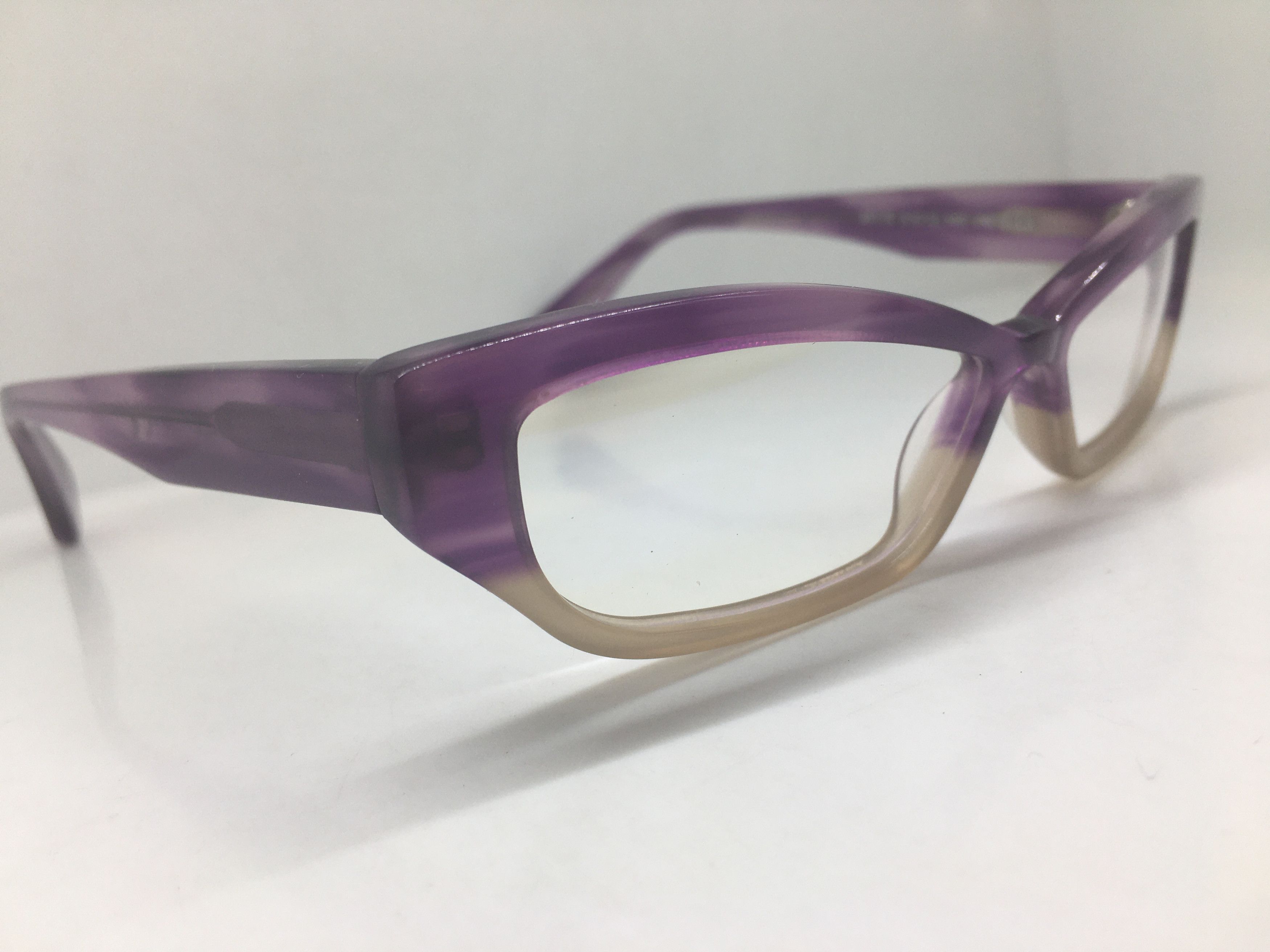 Other EYECRAFT 3017D Clear Purple Cateye Eyeglasses Frame Diva Size ONE SIZE - 2 Thumbnail