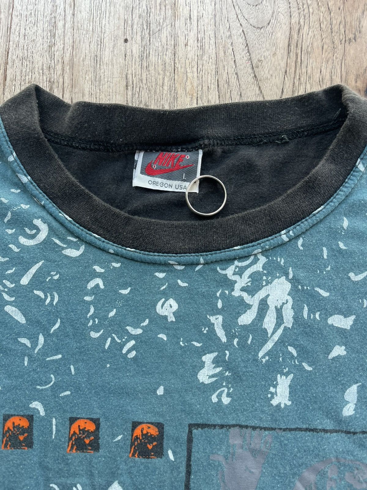 Jordan Brand × Nike × Vintage Vintage NIKE AIR JORDAN Collection 90’s Tshirt Size US L / EU 52-54 / 3 - 4 Thumbnail