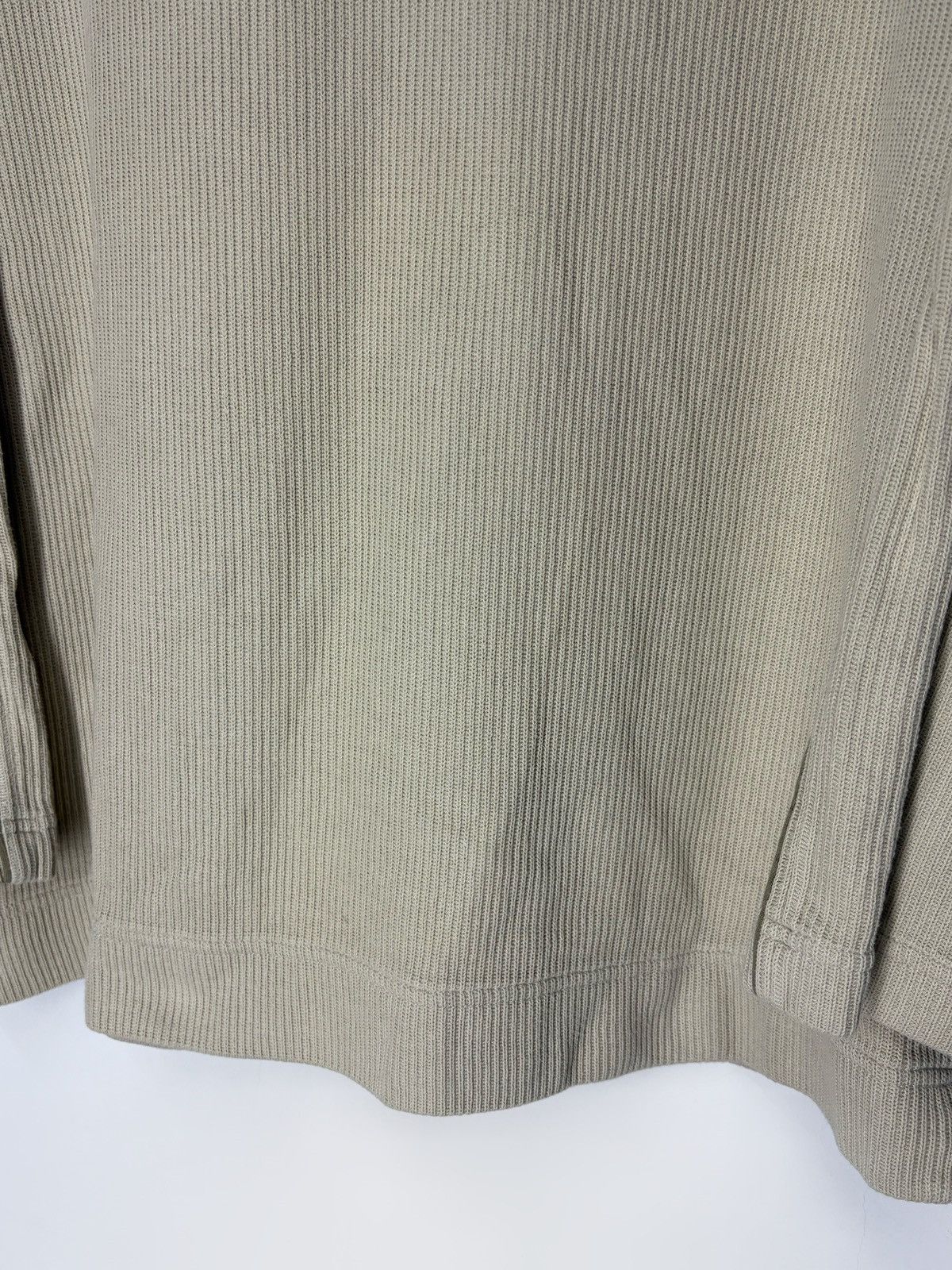 Nike Vintage Y2K Nike Drill Athletic Ribbed Sweatshirt Swoosh Size US L / EU 52-54 / 3 - 5 Thumbnail