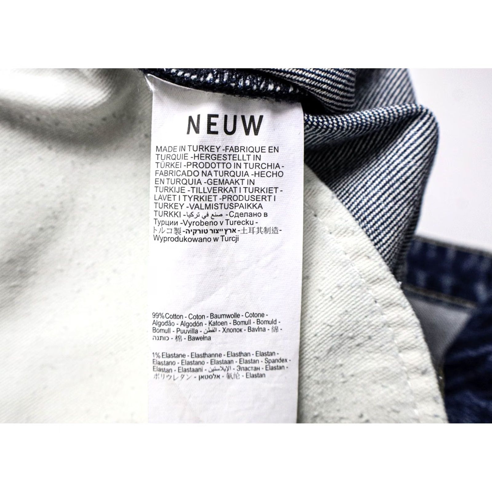 Vintage Neuw Ray Straight Fit Jeans Men's W31/L32 Blue Denim Faded Whiskers Button Fly Size US 31 - 7 Thumbnail