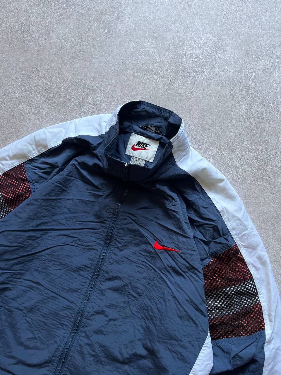 Nike Vintage Nike Swoosh Nylon Olympic Boxy Jacket Y2K XL Size US XL / EU 56 / 4 - 6 Thumbnail