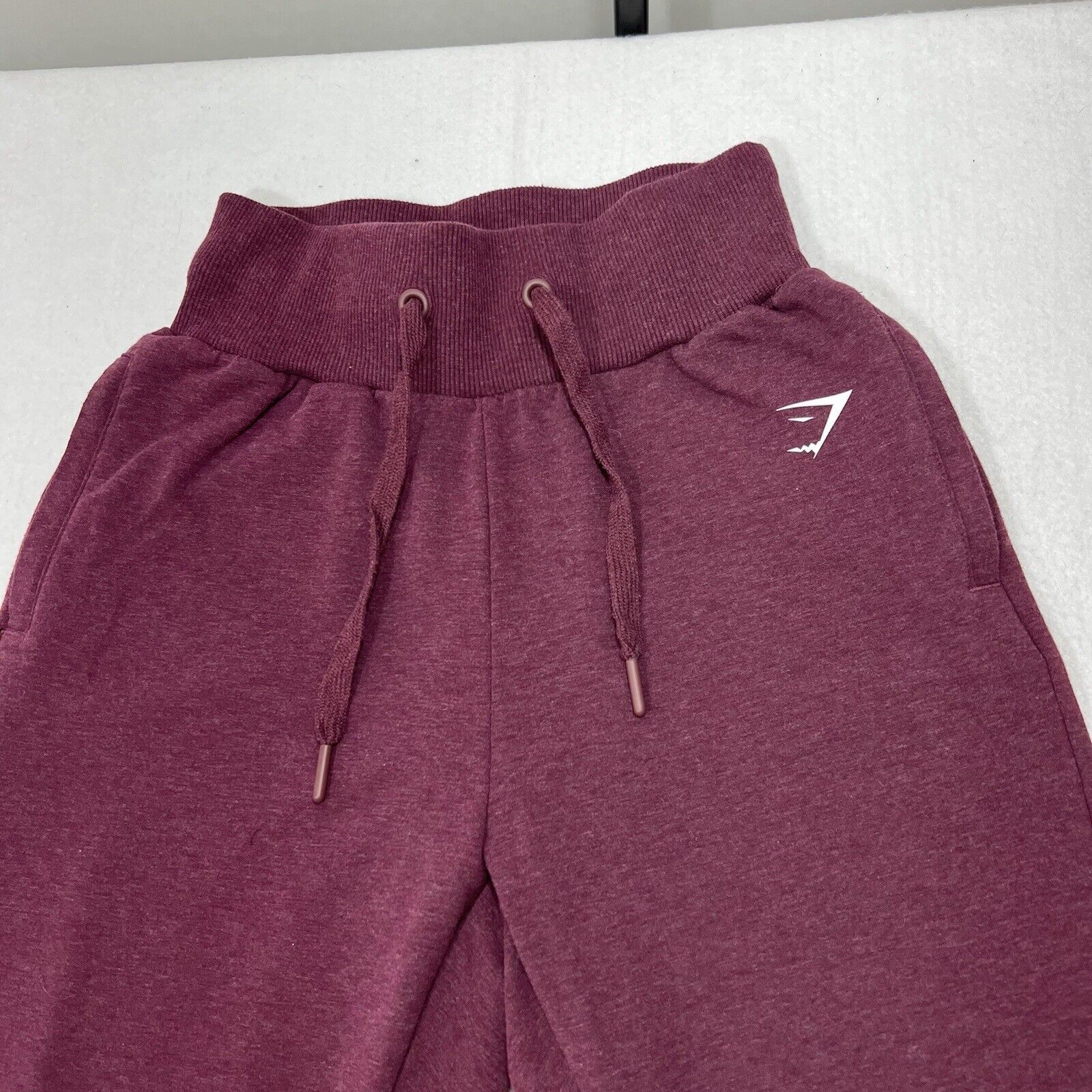 Gymshark GymShark Purple Ankle Wrap Drawstring Cropped Sweatpants Size 28" / US 6 / IT 42 - 2 Thumbnail