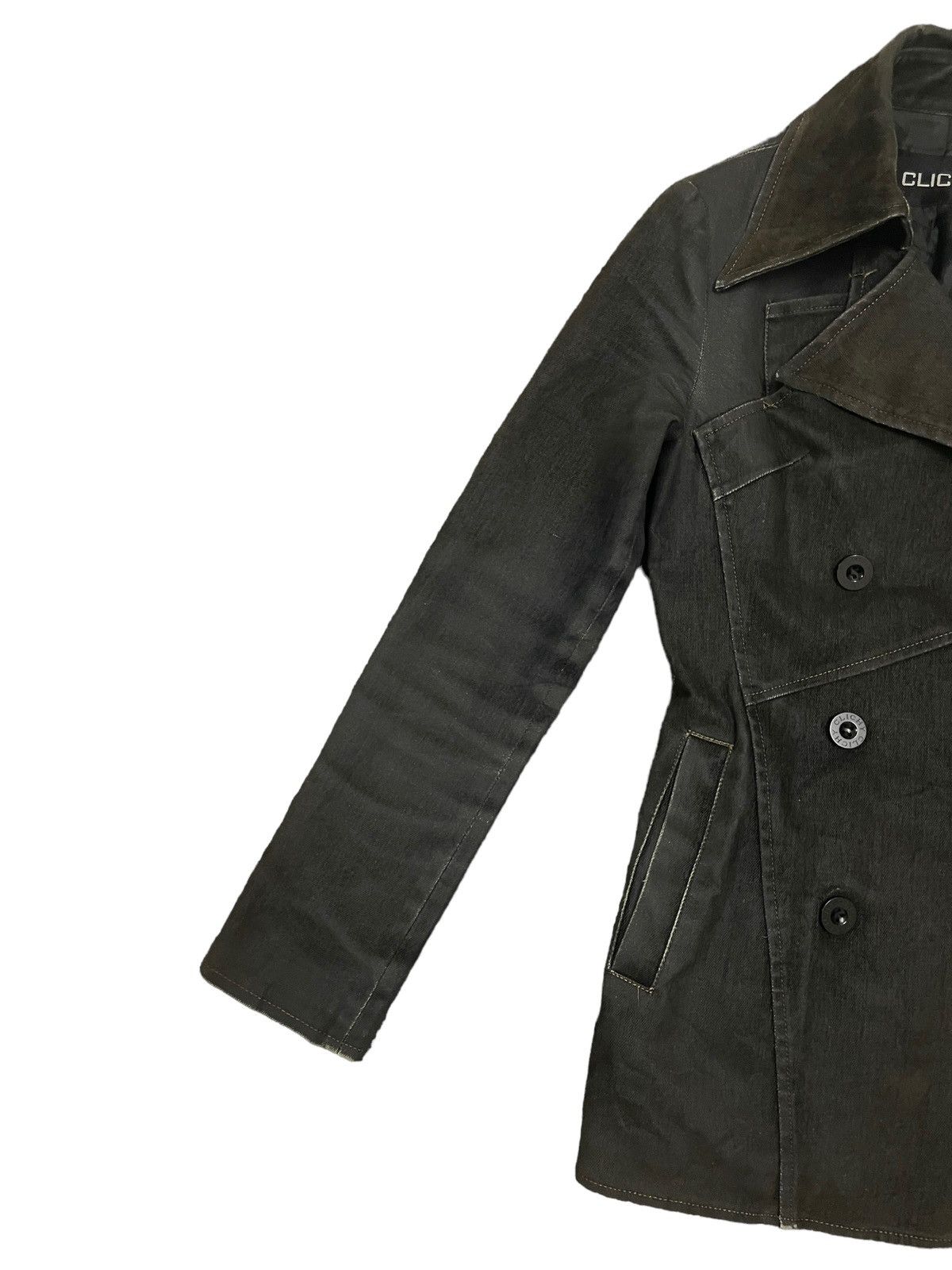 Japanese Brand Vintage Japanese Avant Garde Style Double Breasted Jacket Size M / US 6-8 / IT 42-44 - 7 Thumbnail