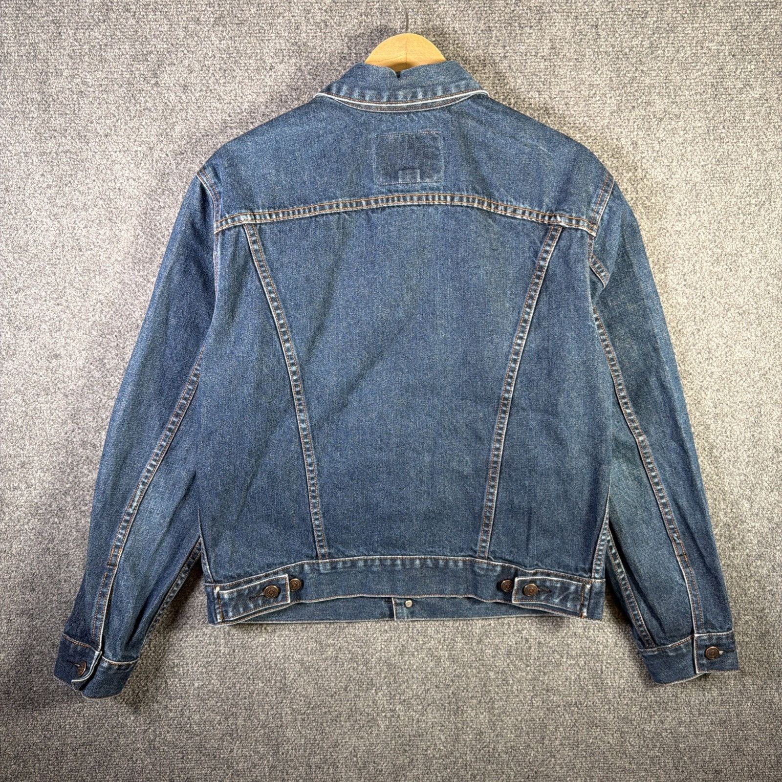 Gap Vintage Gap Denim Jacket Mens Small Jeans Bomber Trucker Size US S / EU 44-46 / 1 - 7 Thumbnail