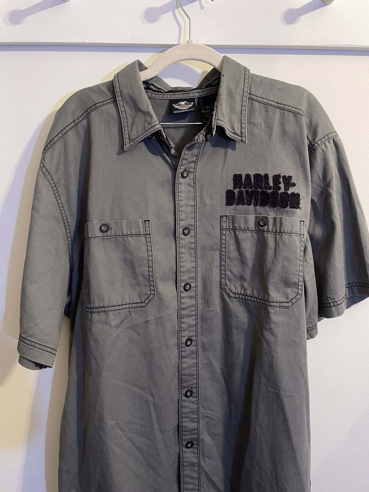 Harley Davidson Harley Davidson Button Up Size US XL / EU 56 / 4 - 2 Thumbnail