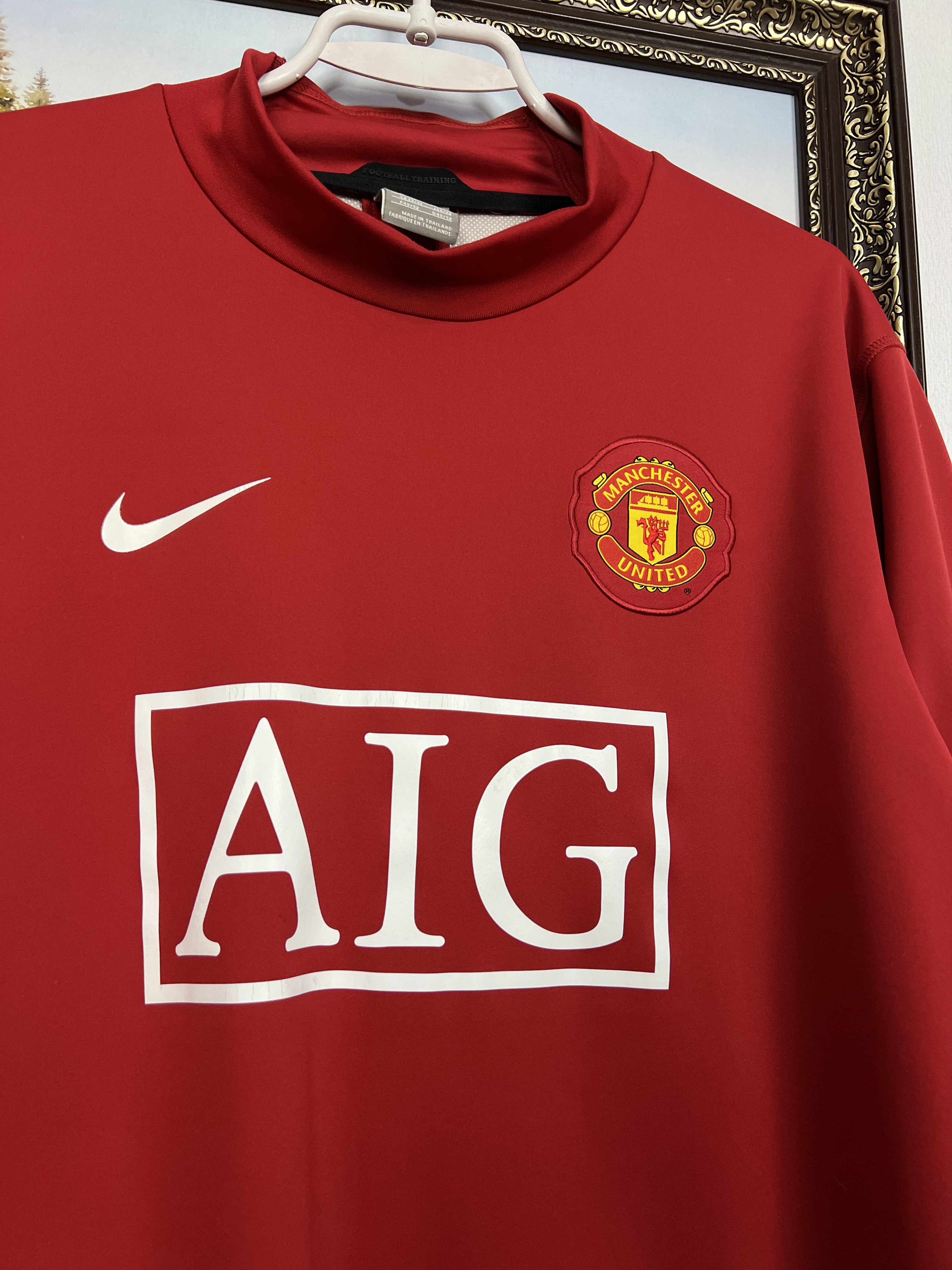 Nike AIG Manchester United Football Train Sweatshirt Track Top Size US M / EU 48-50 / 2 - 3 Thumbnail