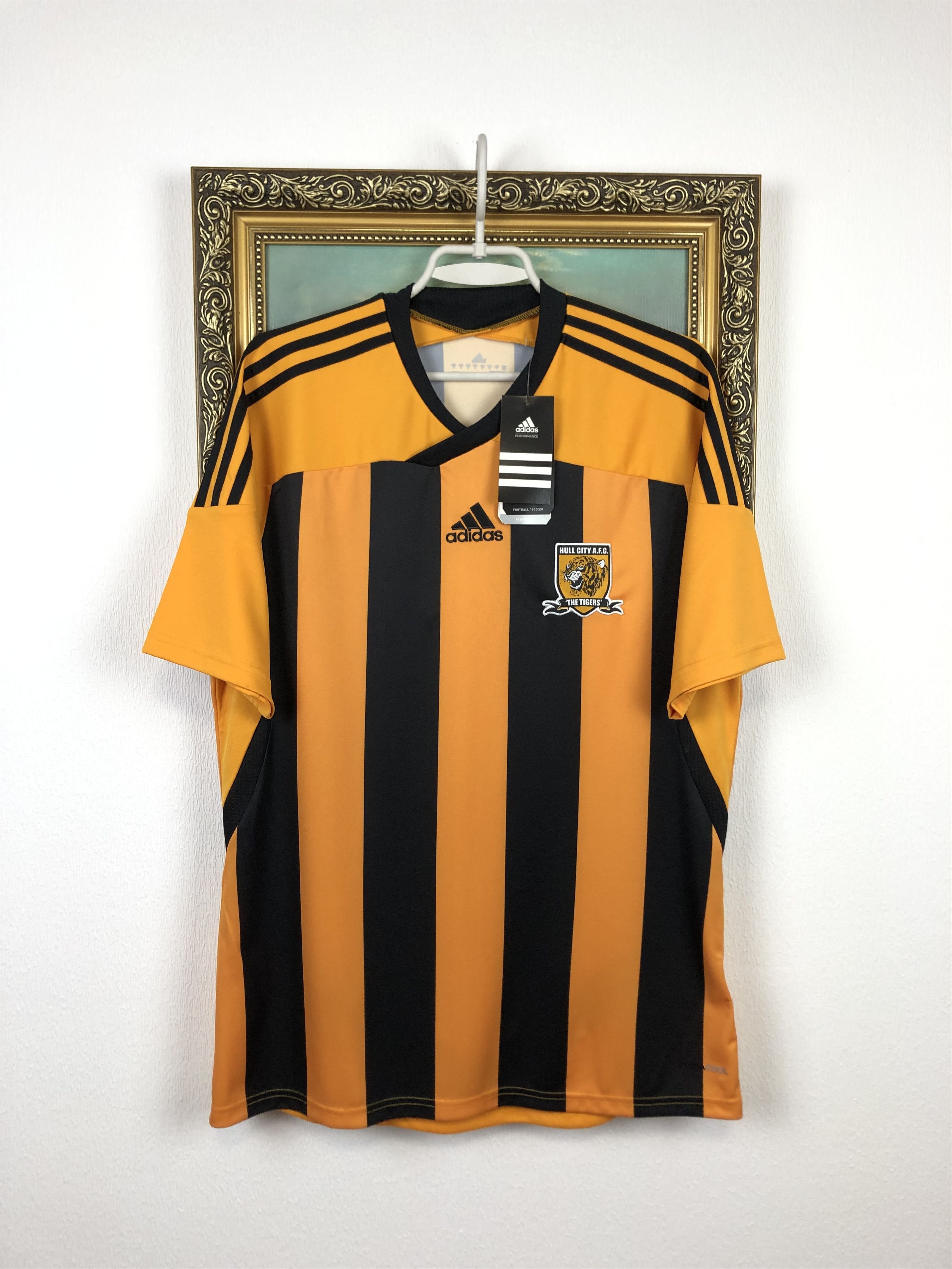 Adidas Hull City football shirt 2011 Soccer Adidas Jersey Rare New Size US M / EU 48-50 / 2 - 1 Thumbnail