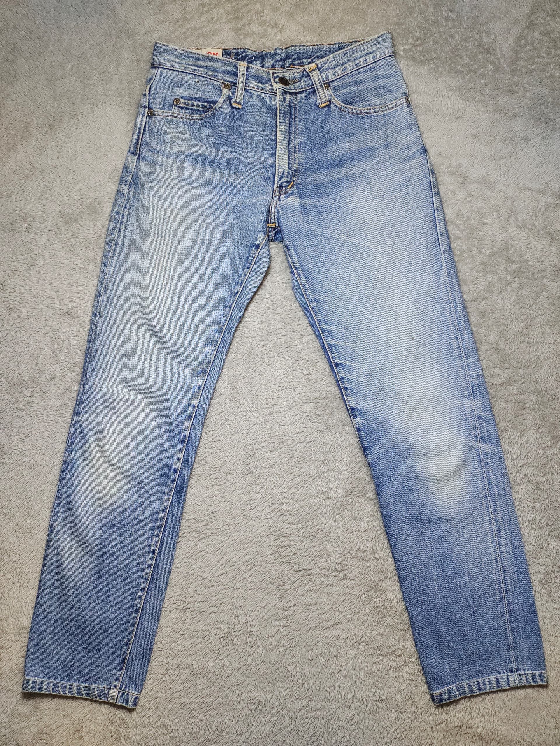 Vintage VINTAGE FADED BISON GENUINE WESTERN JEANS Size 28" / US 6 / IT 42 - 1 Thumbnail