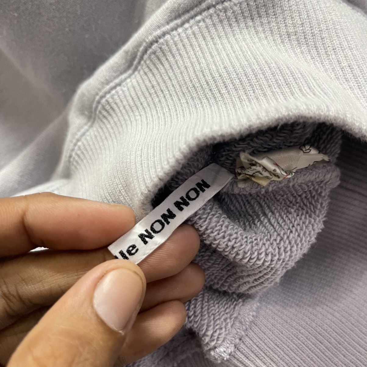 Mademoiselle Non Non Vintage 1990s Mademoiselle Non Non by Papas Sweatshirt Gray Size M / US 6-8 / IT 42-44 - 10 Thumbnail