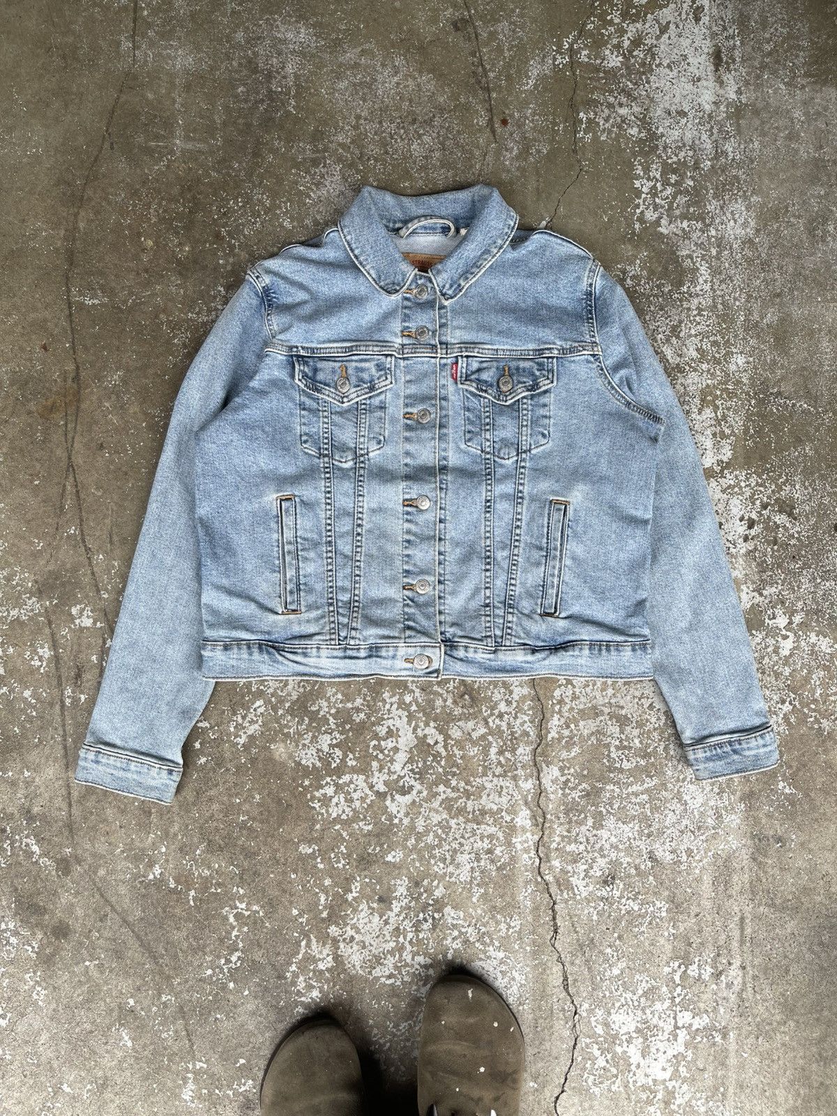 Levi's Levis Denim Jacket Type 3 Size XS / US 0-2 / IT 36-38 - 1 Thumbnail