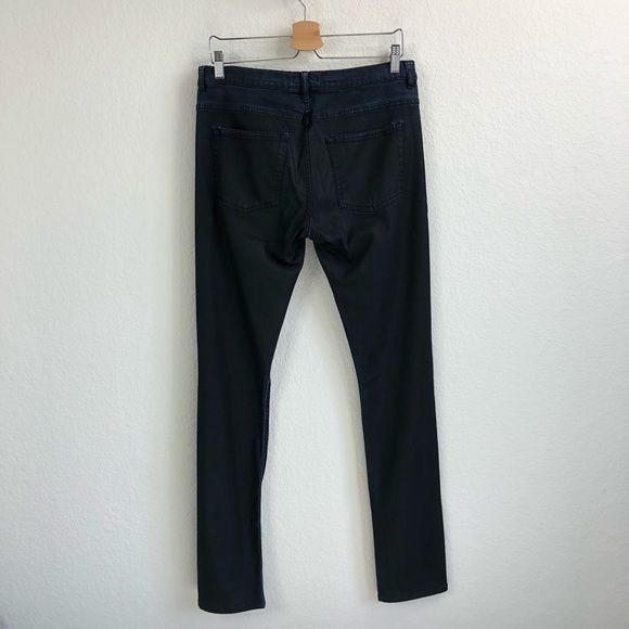 The Kooples The Kooples Skull Hardware Two Tone Slim Straight Jeans Size US 30 / EU 46 - 7 Thumbnail