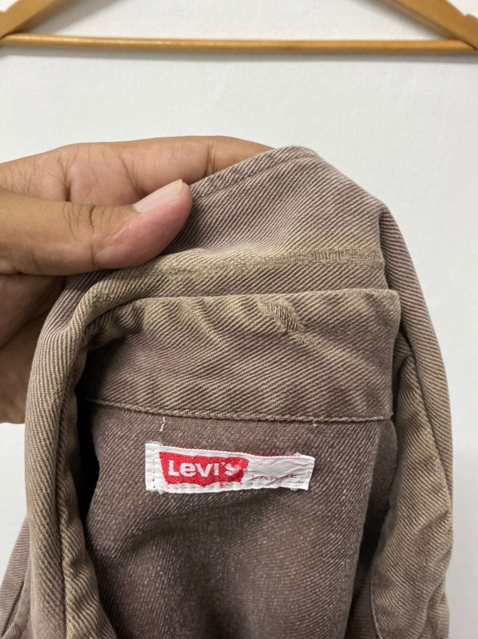 Levi's vintage 80s levis white tab shirt nice design Size US XL / EU 56 / 4 - 6 Thumbnail