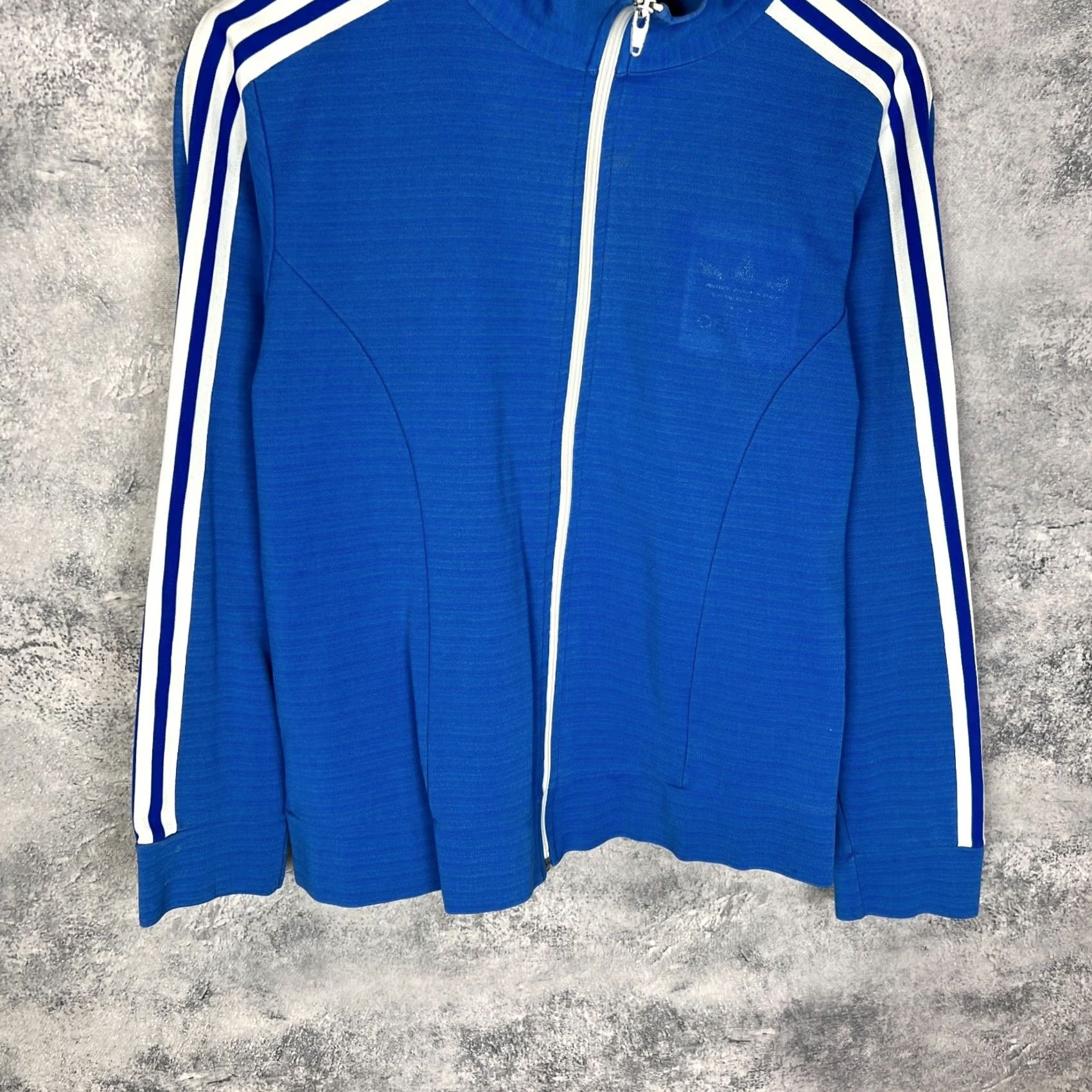 Adidas VINTAGE Adidas Jacket Blue Cotton Polyamide Men’s Track Jacket S Size US S / EU 44-46 / 1 - 3 Thumbnail