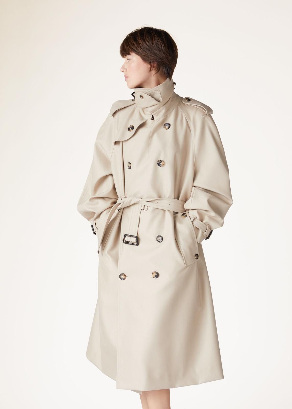 Loro Piana o1srvl11e0425 FAN6658 Dewey Coat in Beige Size S / US 4 / IT 40 - 7 Thumbnail