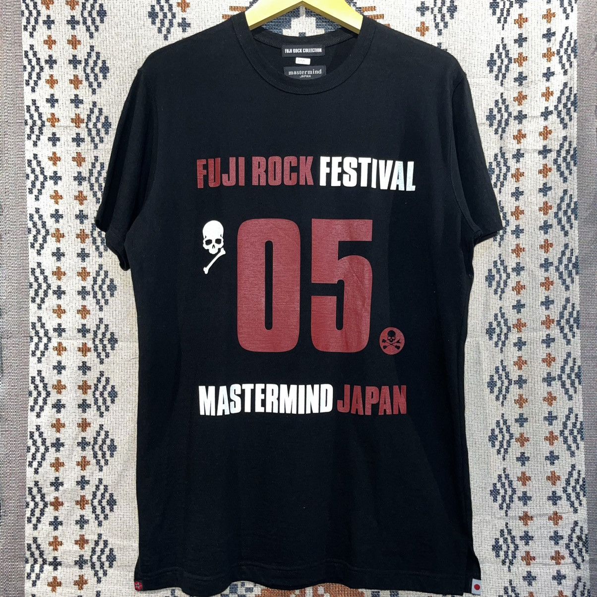 2006 Mastermind × Fujirock design tshirt Japanese Brand × Mastermind Japan × Vintage Vintage Mastermind