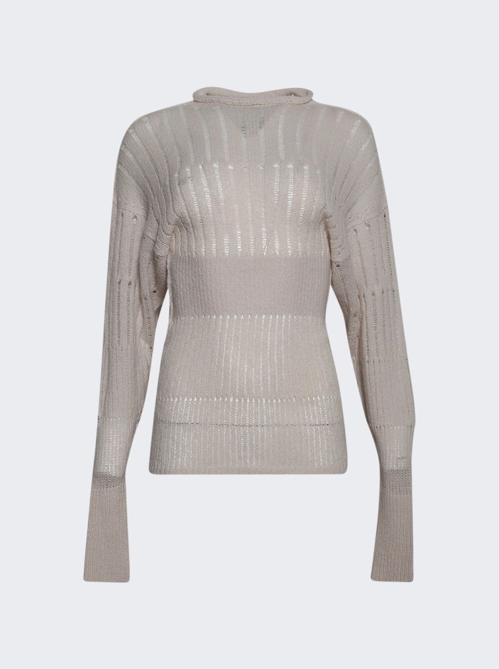 Rick Owens o1mle0426 Dafne Sweater in Gray Size XS / US 0-2 / IT 36-38 - 1 Thumbnail