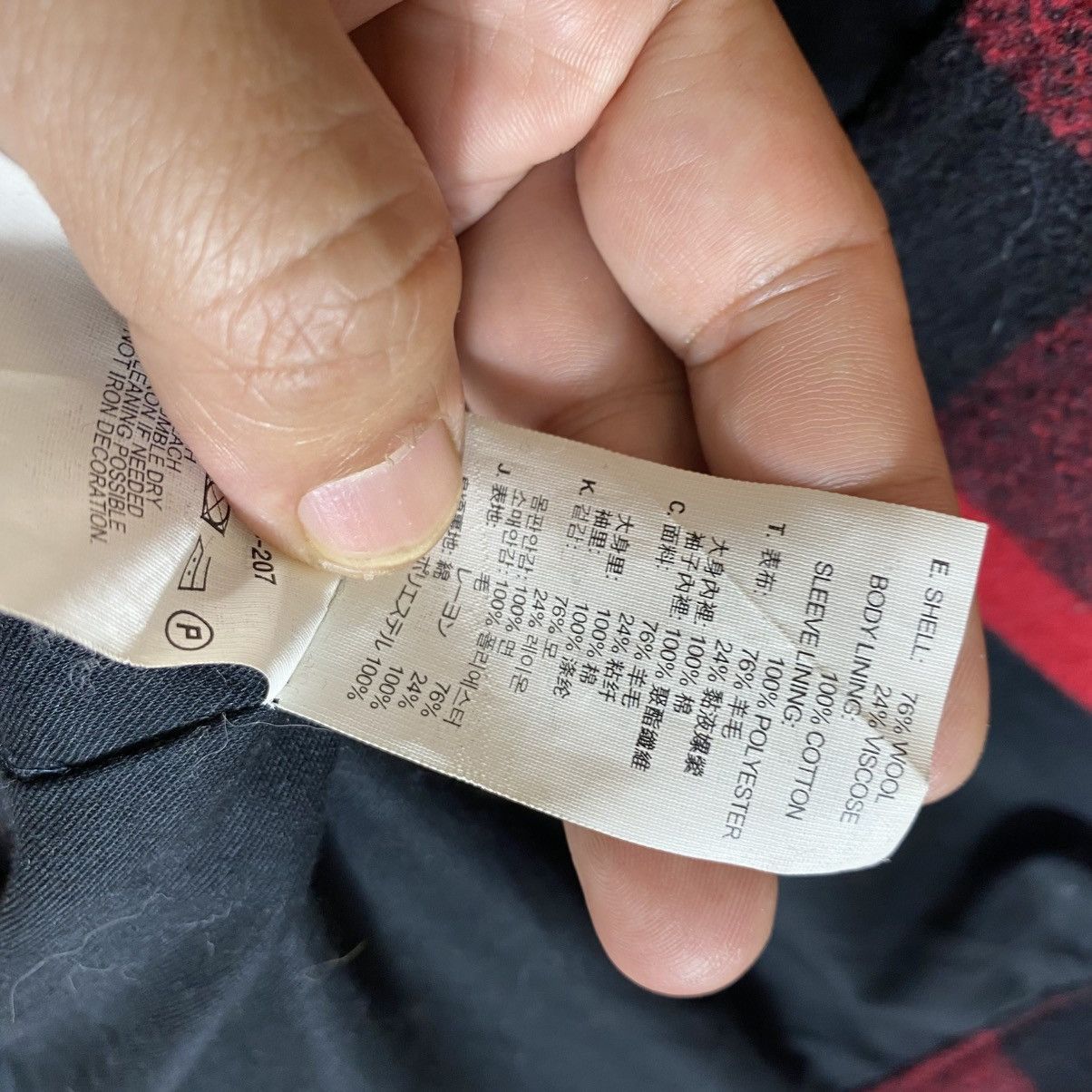 Levi's Vintage Levis Buffalo Check Cpo Wool Jacket L Size Size US L / EU 52-54 / 3 - 9 Thumbnail