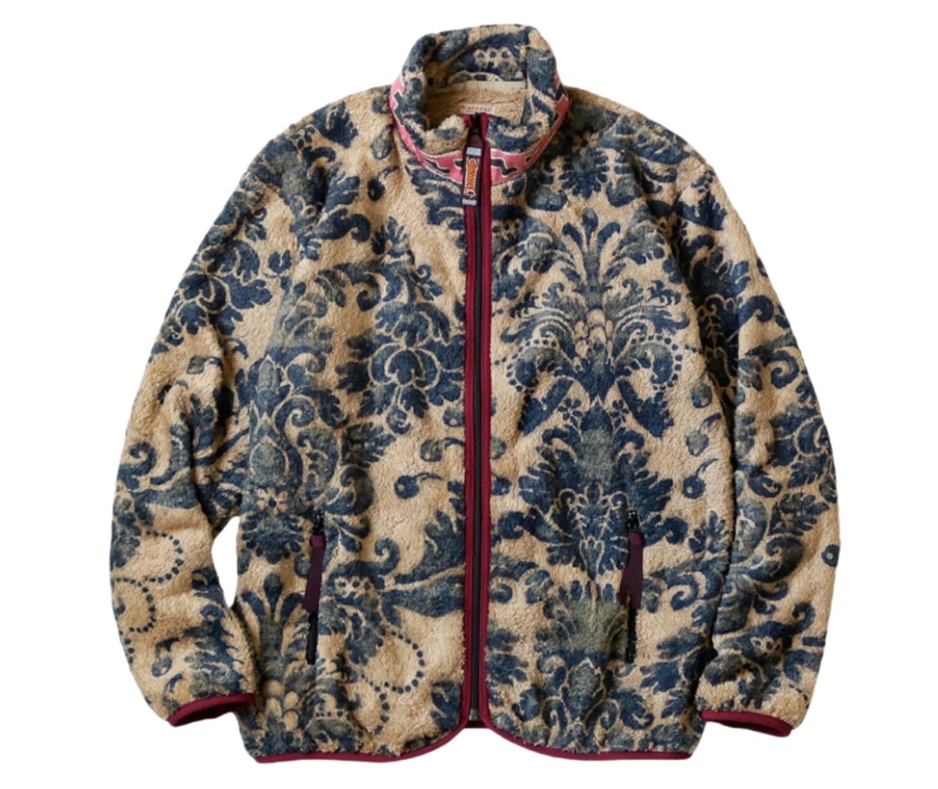 Kapital Kapital Damask Fleece Zip Sweater Jacket Virgin Maria Size 5 Size US XL / EU 56 / 4 - 1 Thumbnail