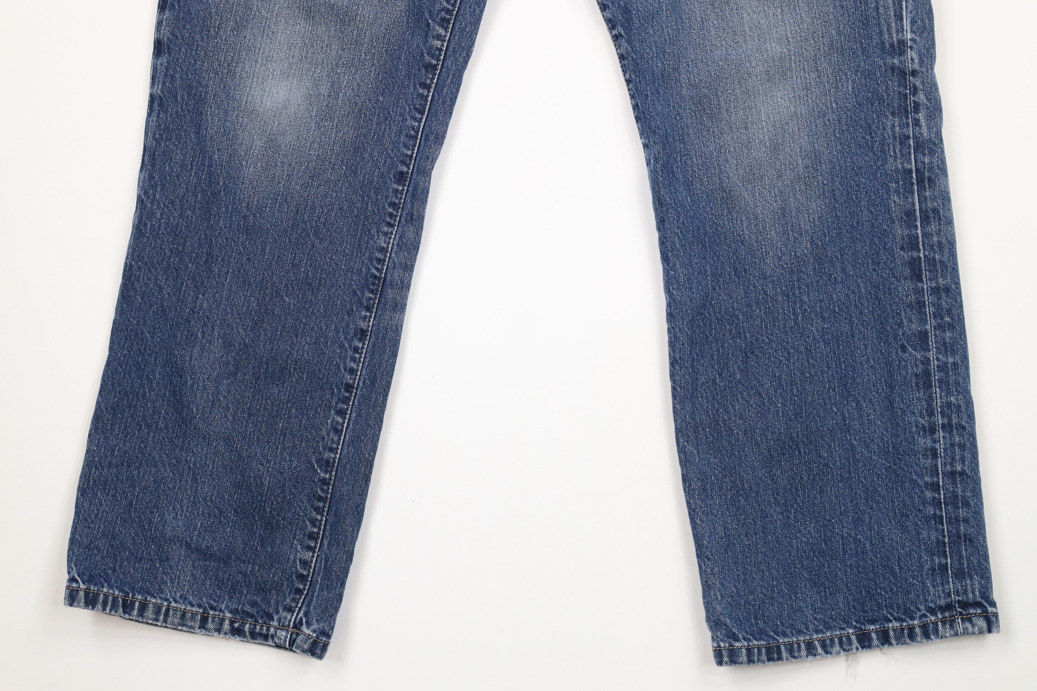 Express × Vintage Express Blake Loose Fit Straight Leg Denim Jeans Blue Size US 34 / EU 50 - 4 Thumbnail