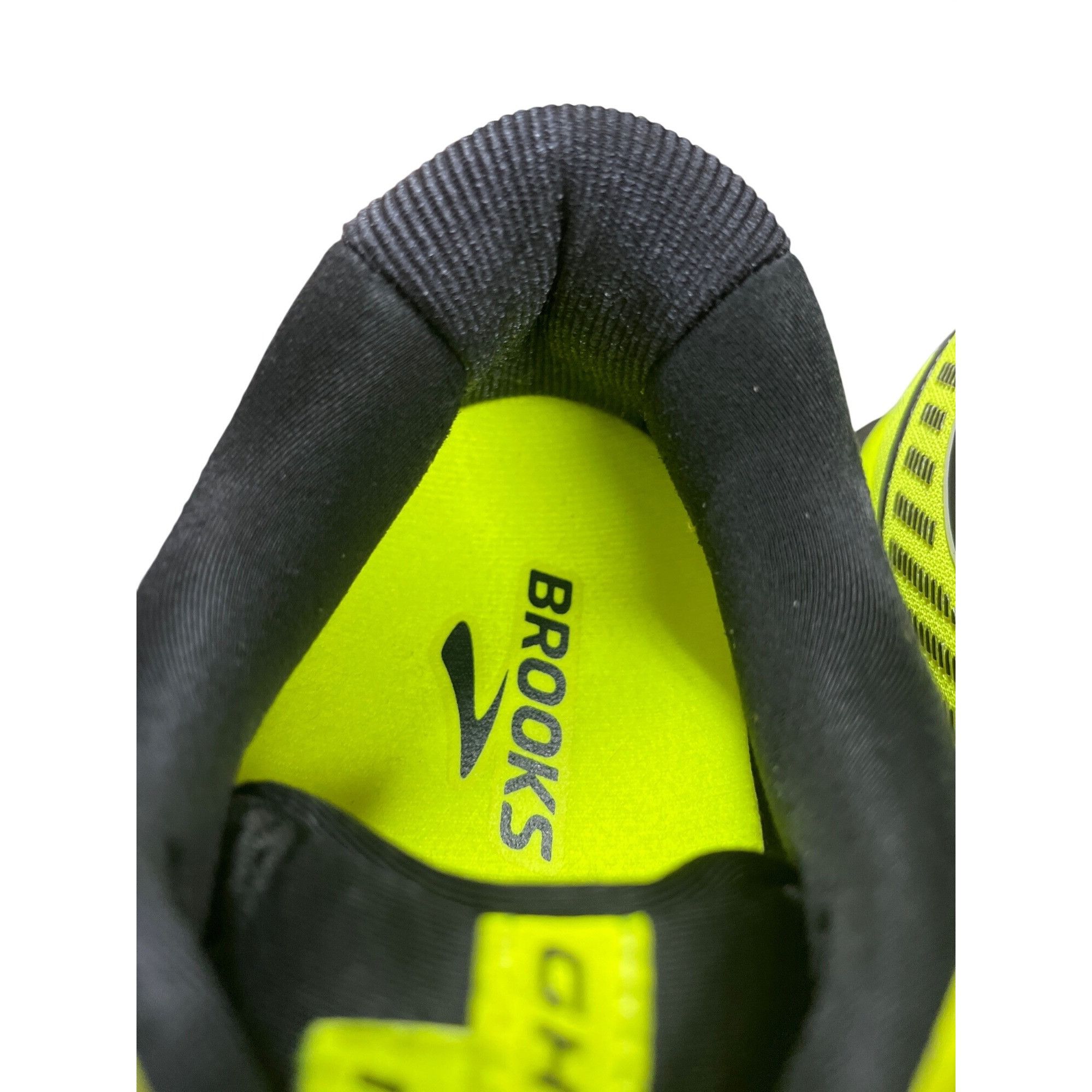 Brooks Brooks Ghost 12 mens yellow black walking running LT sneaker Size US 13 / EU 46 - 9 Thumbnail