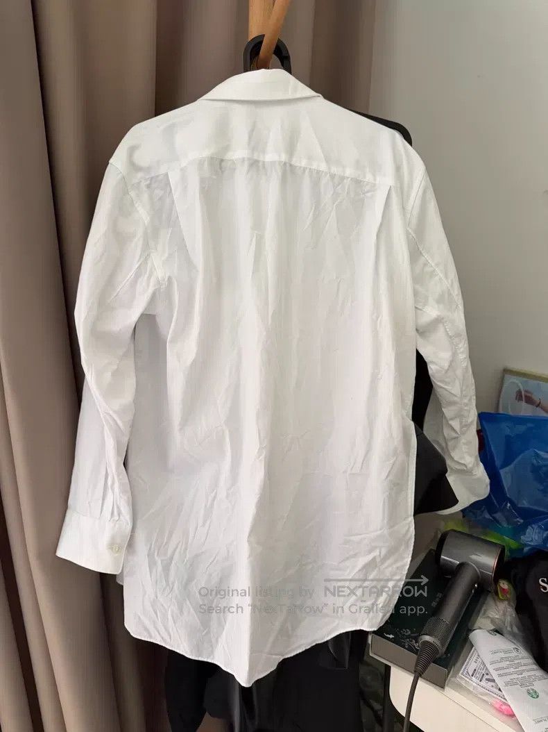 Comme des Garcons Comme Des Garcons White long-sleeve shirt Size M / US 6-8 / IT 42-44 - 3 Thumbnail